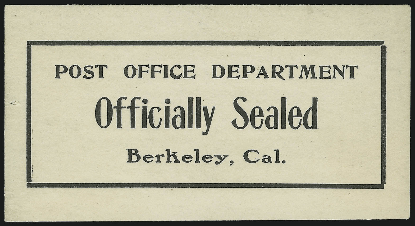 Sale no. 905 — Lot no. 2977 — Siegel Auction Galleries