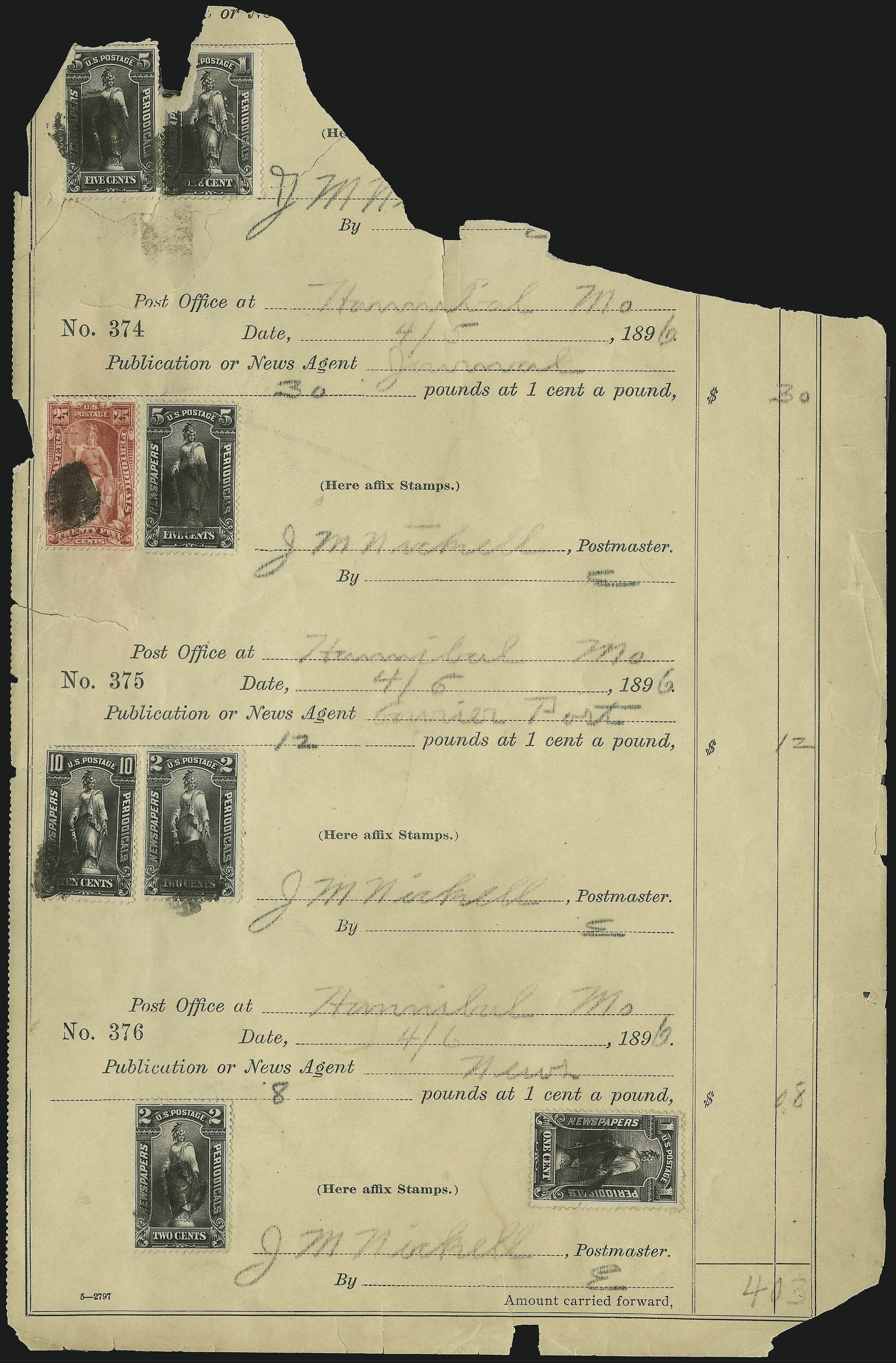 Sale no. 905 — Lot no. 3554 — Siegel Auction Galleries