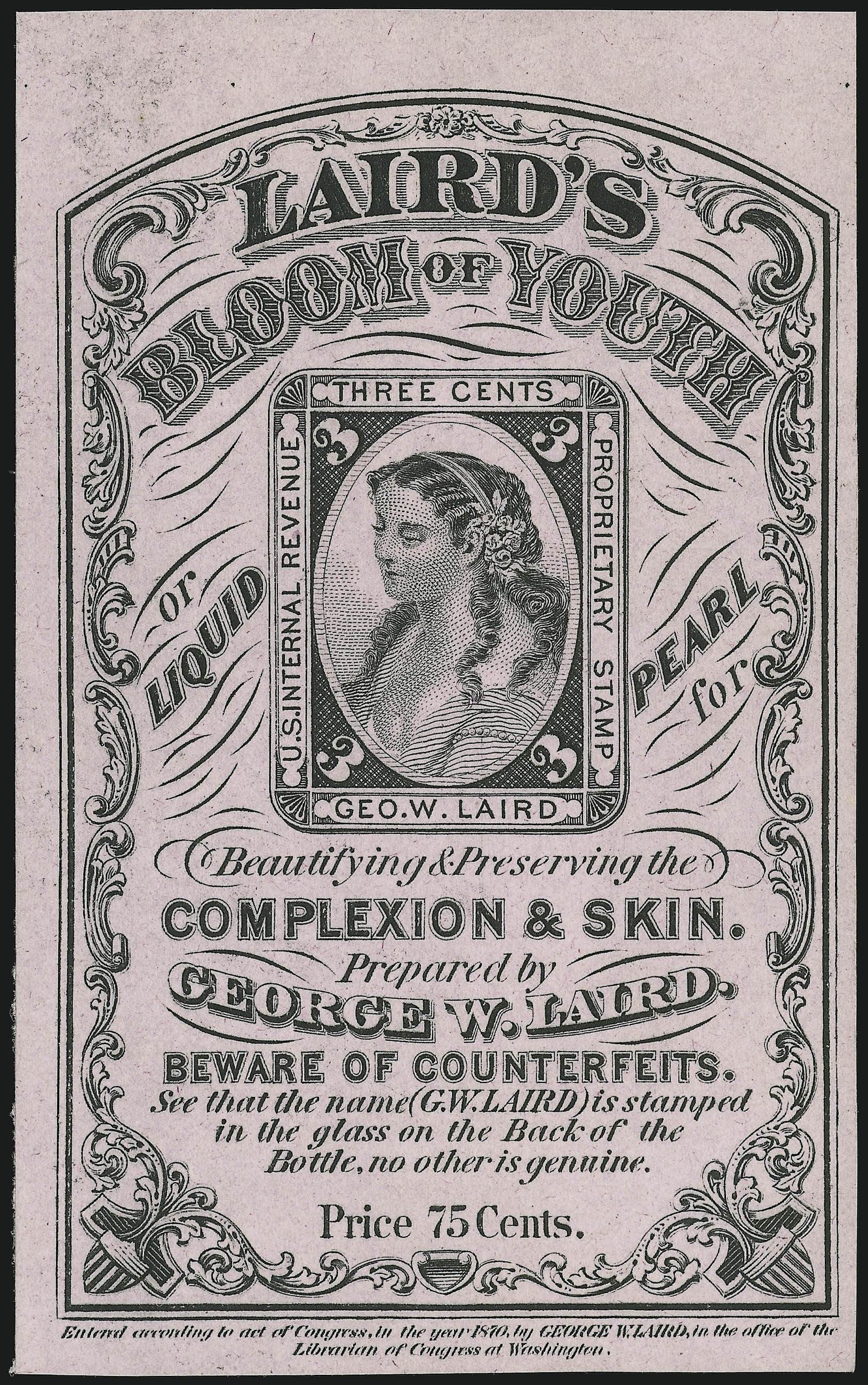 Sale no. 905 — Lot no. 3719 — Siegel Auction Galleries