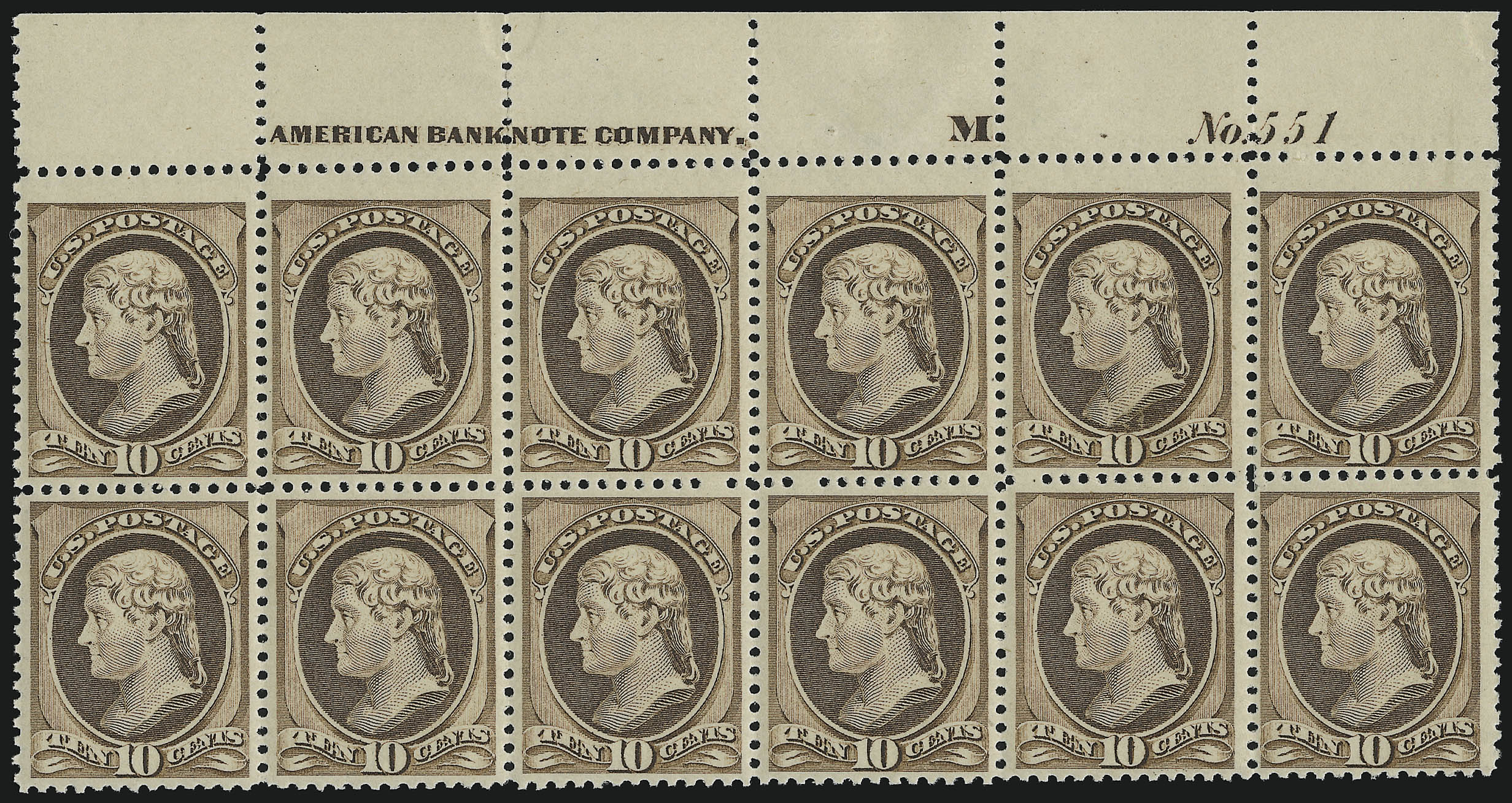 Sale no. 913 — Lot no. 772 — Siegel Auction Galleries