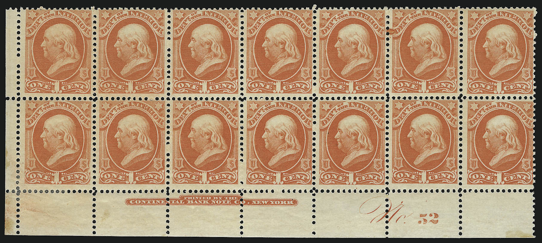 Sale no. 914 — Lot no. 2208 — Siegel Auction Galleries