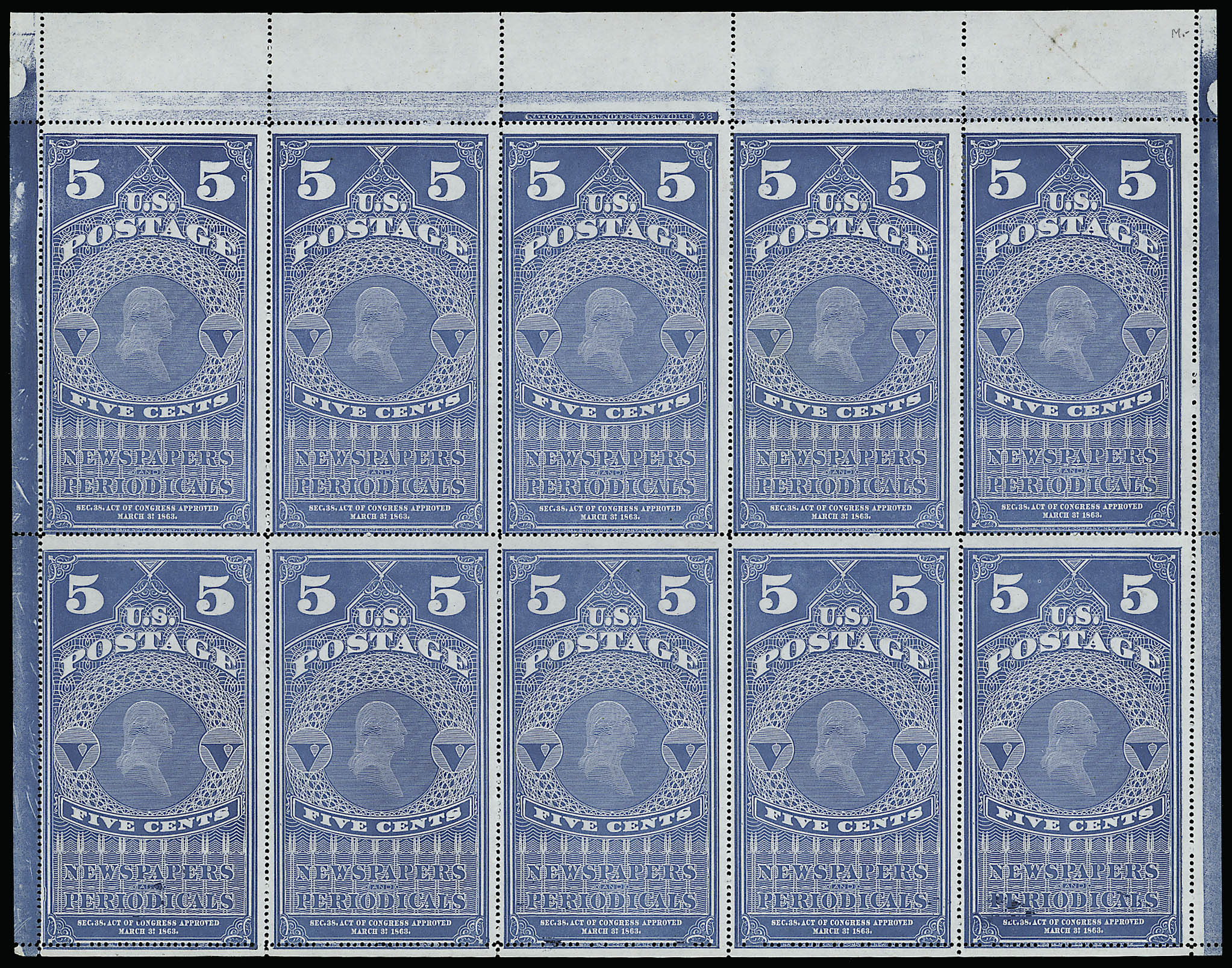 Sale no. 914 — Lot no. 2322 — Siegel Auction Galleries