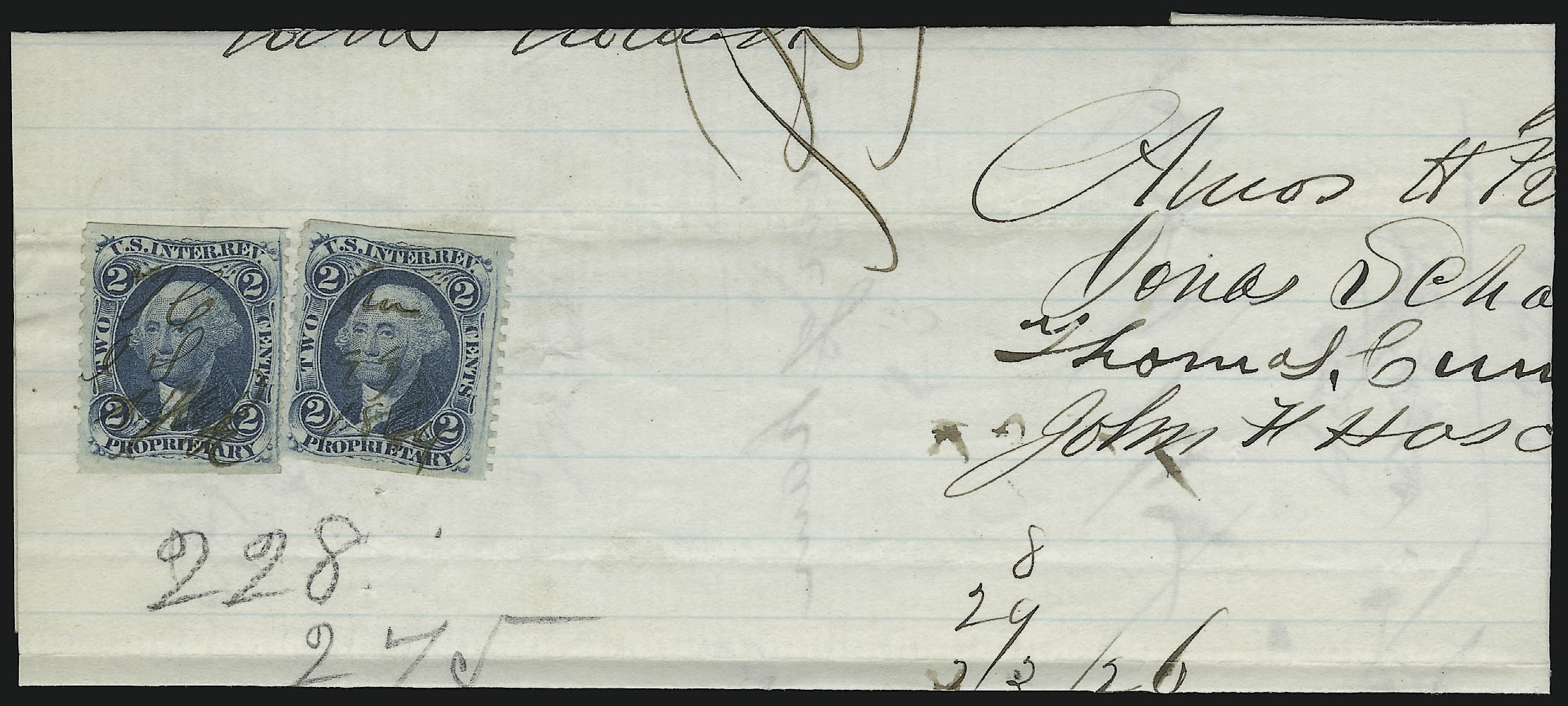 Sale no. 914 — Lot no. 3039 — Siegel Auction Galleries