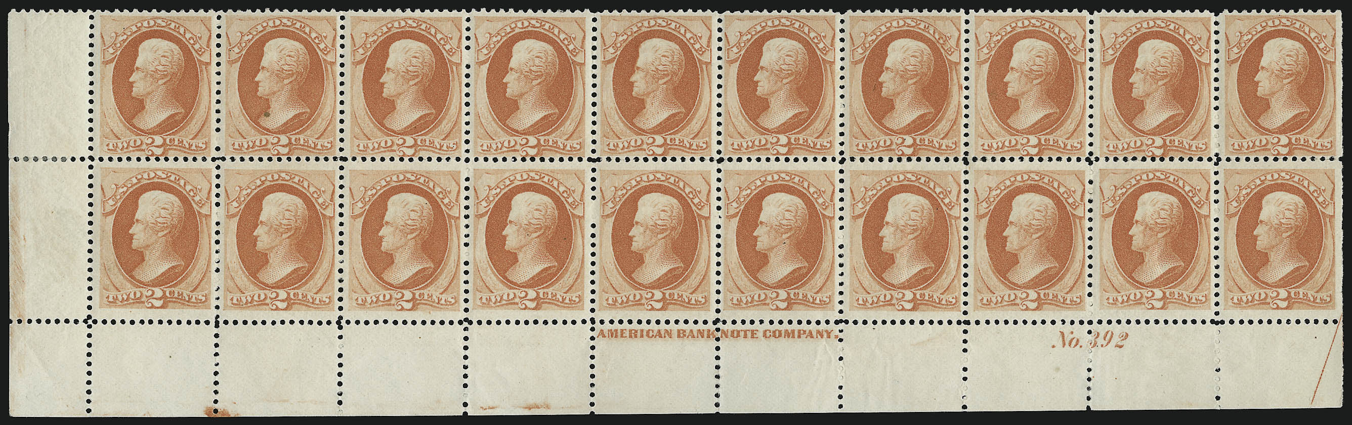 Sale no. 920 — Lot no. 120 — Siegel Auction Galleries