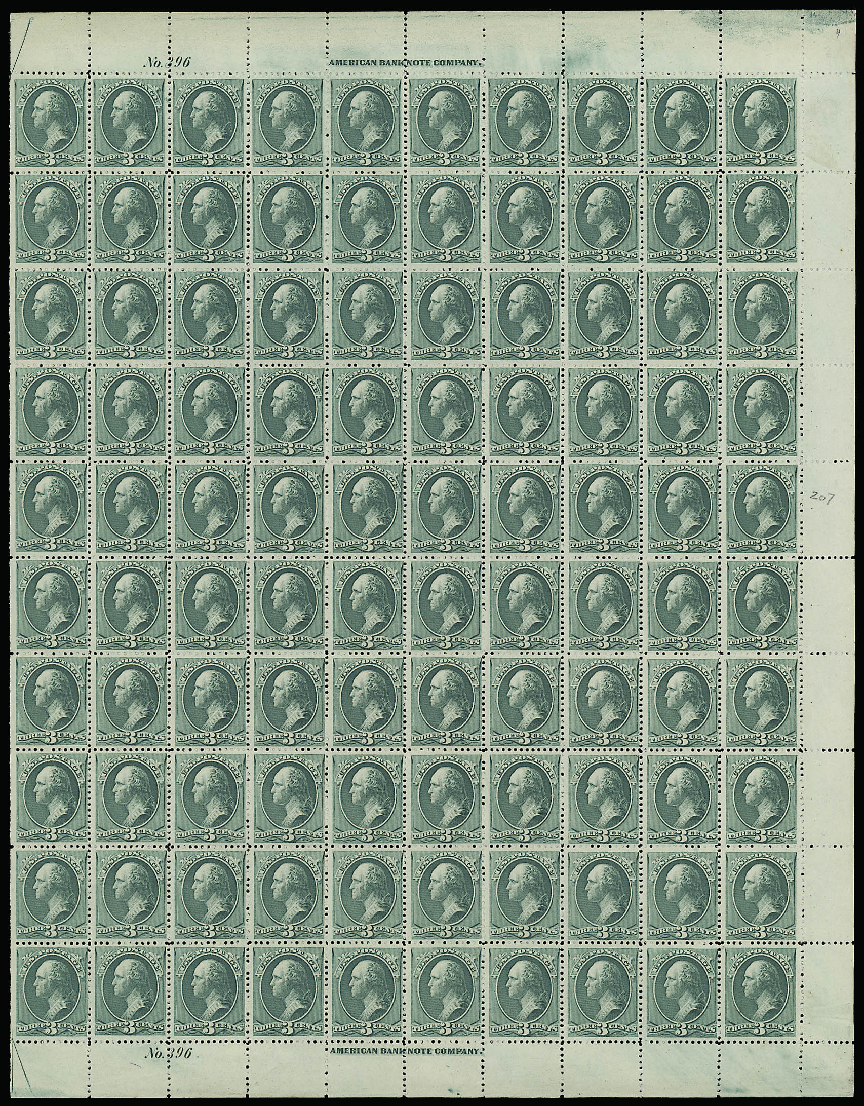 Sale no. 923 — Lot no. 2400 — Siegel Auction Galleries