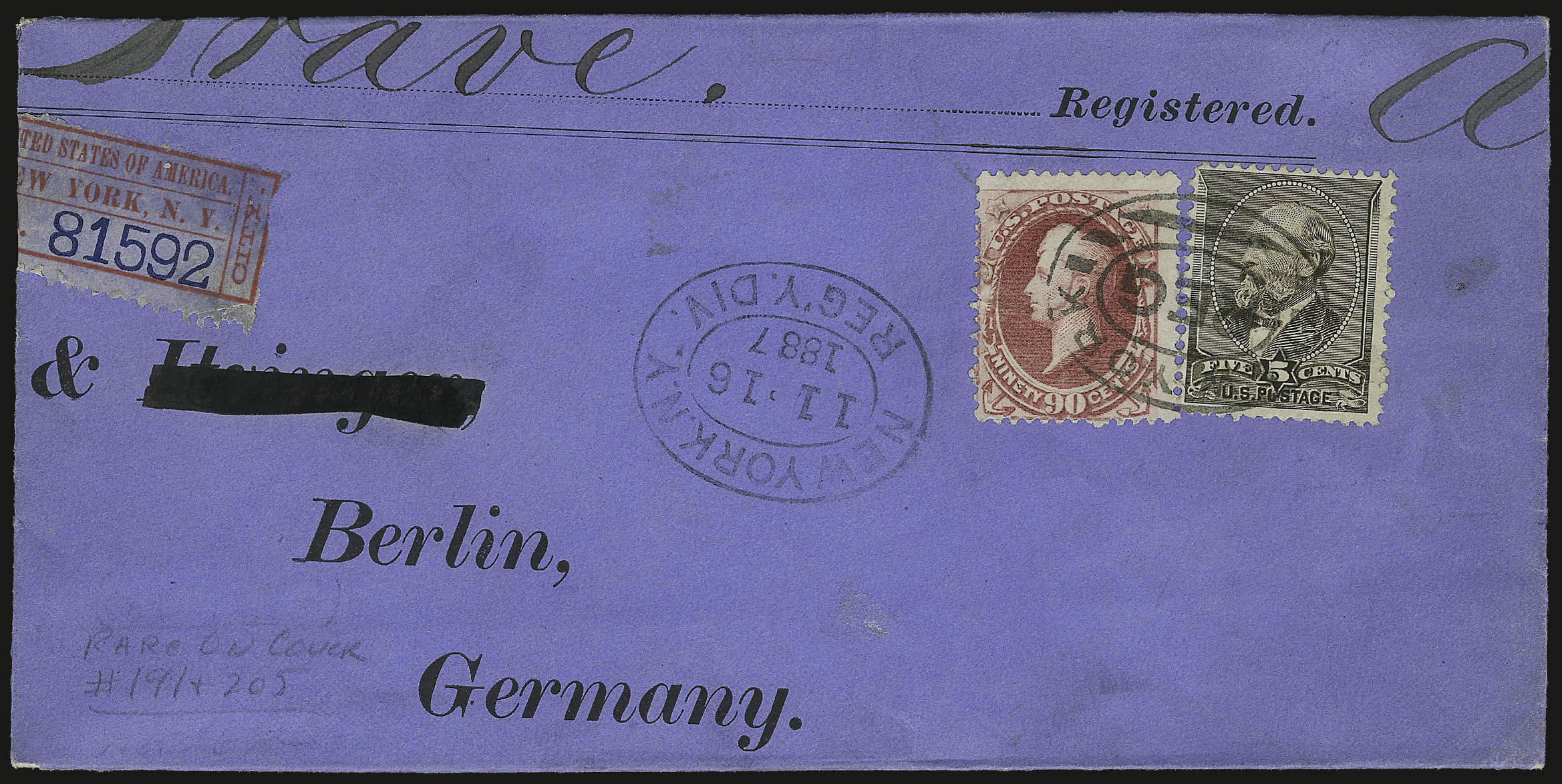 Sale no. 937 — Lot no. 165 — Siegel Auction Galleries