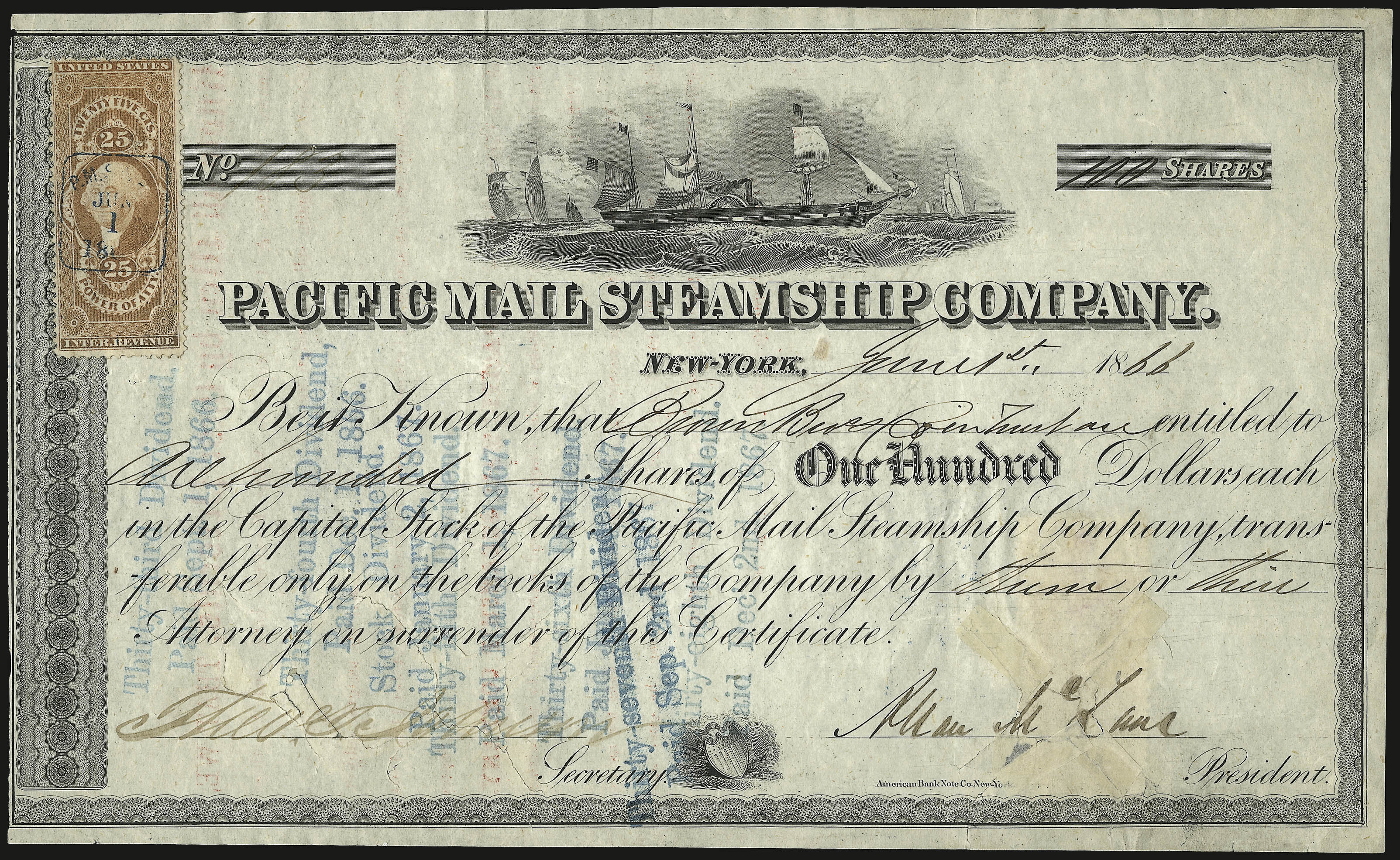 Sale no. 937 — Lot no. 325 — Siegel Auction Galleries