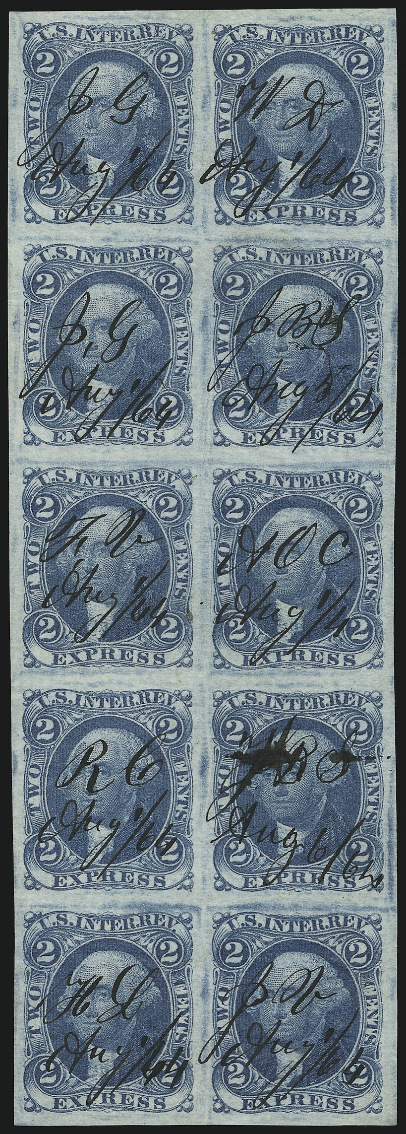 Sale no. 953 — Lot no. 1748 — Siegel Auction Galleries