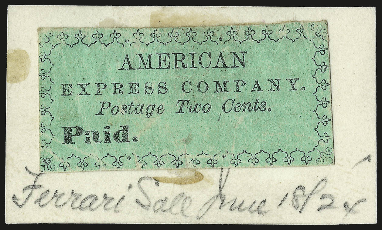 Sale no. 958 — Lot no. 741 — Siegel Auction Galleries