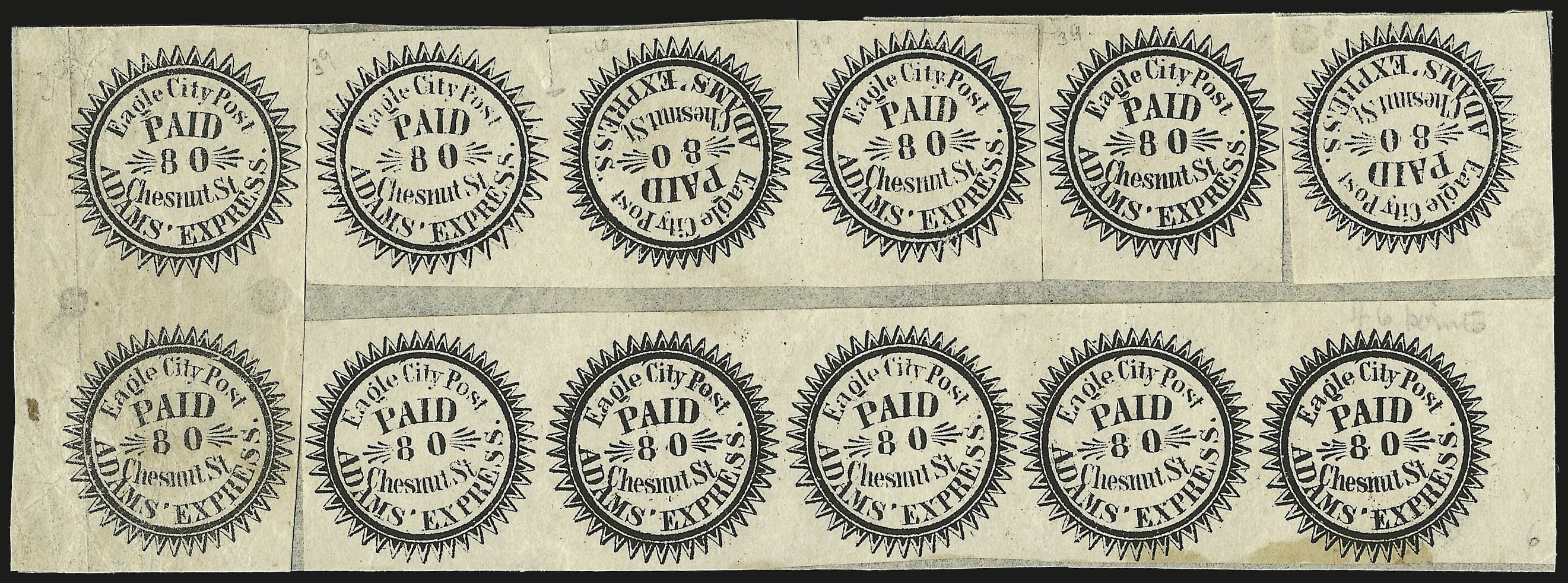 Sale no. 958 — Lot no. 750 — Siegel Auction Galleries