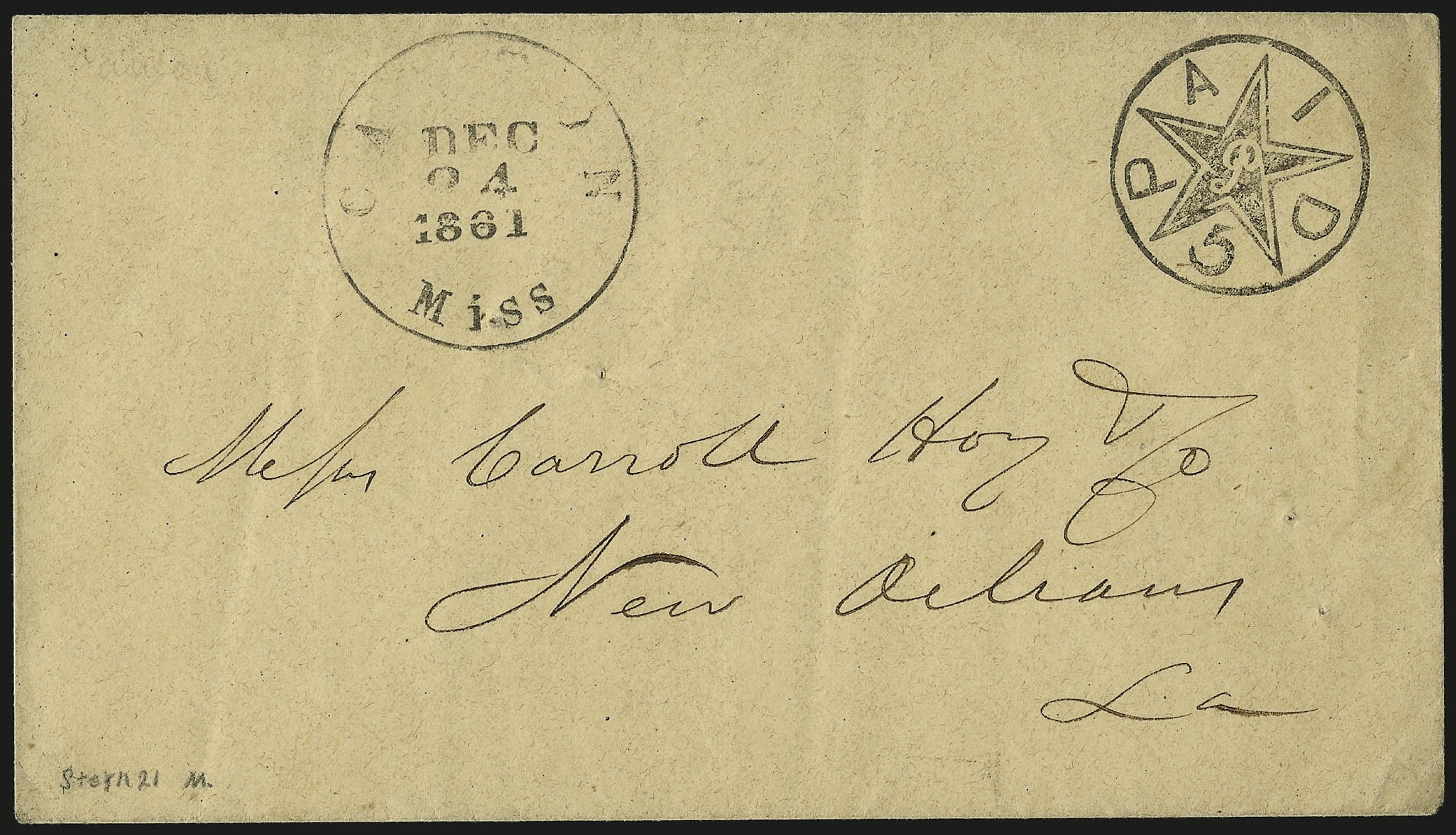 Sale no. 958 — Lot no. 786 — Siegel Auction Galleries