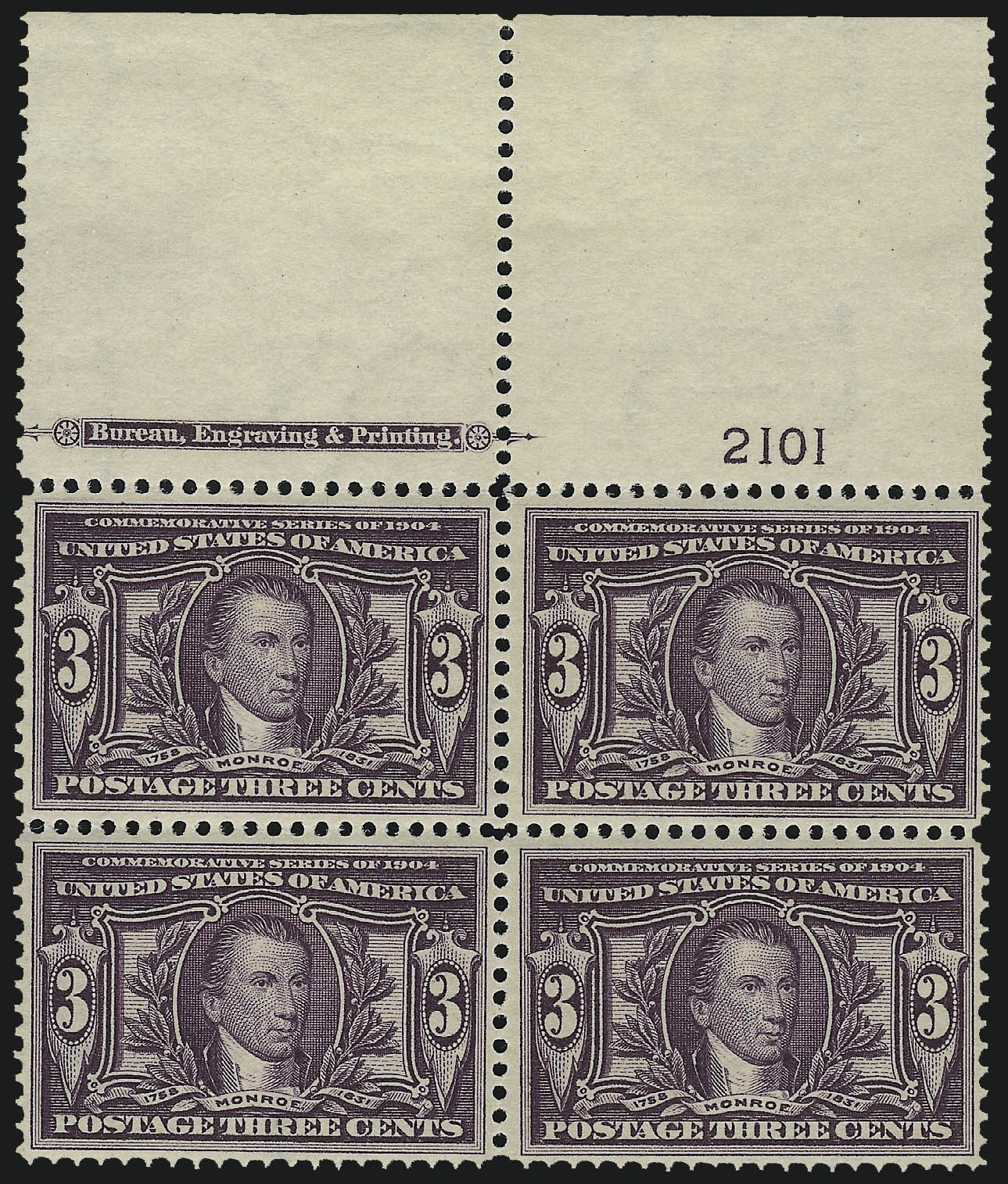 Sale no. 959 — Lot no. 2726 — Siegel Auction Galleries