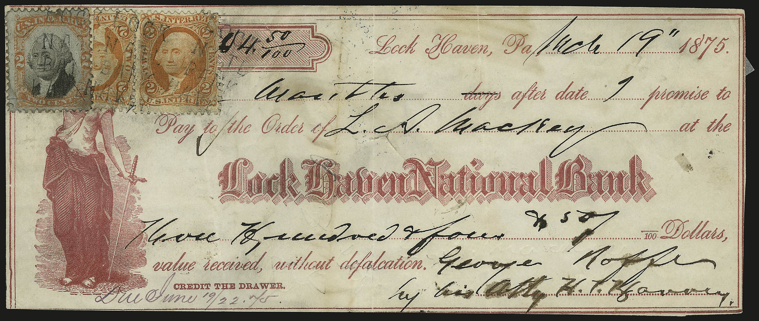 Sale no. 959 — Lot no. 3309 — Siegel Auction Galleries