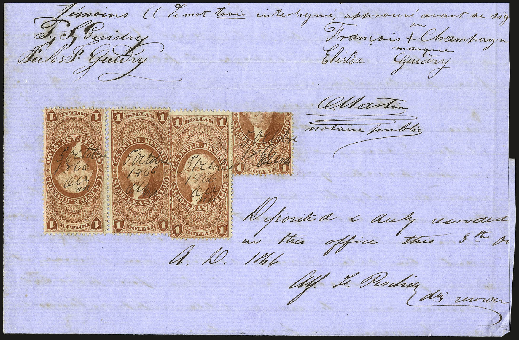 Sale no. 959 — Lot no. 3332 — Siegel Auction Galleries