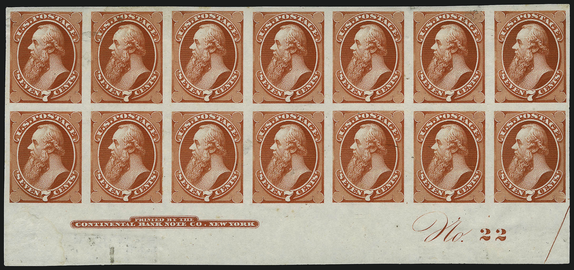 Sale no. 962 — Lot no. 2112 — Siegel Auction Galleries