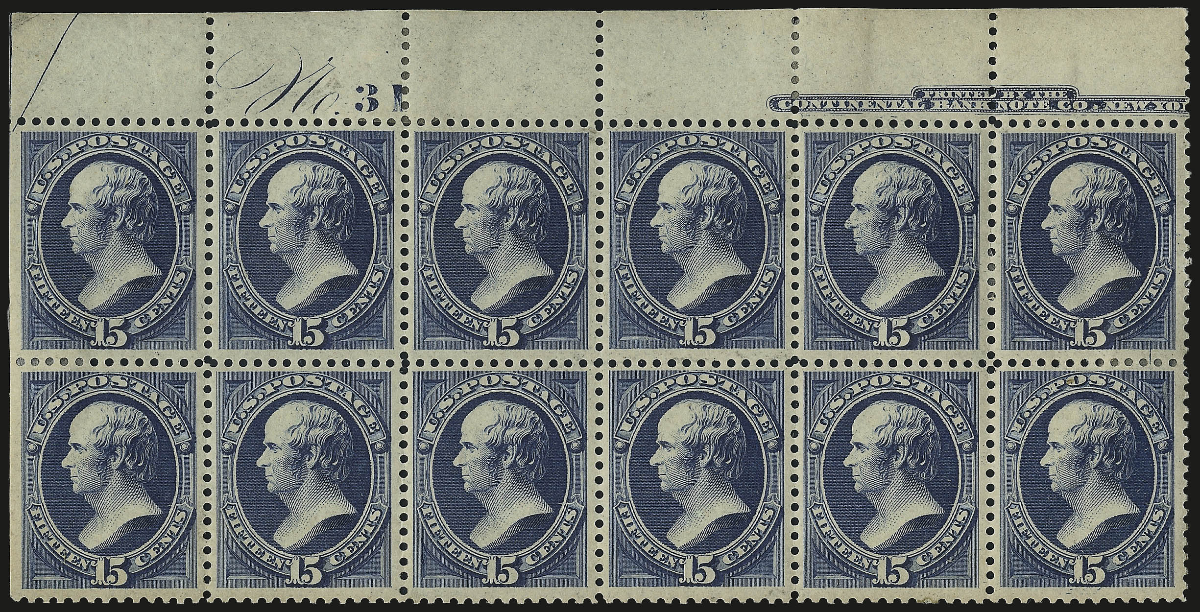 Sale no. 967 — Lot no. 4029 — Siegel Auction Galleries