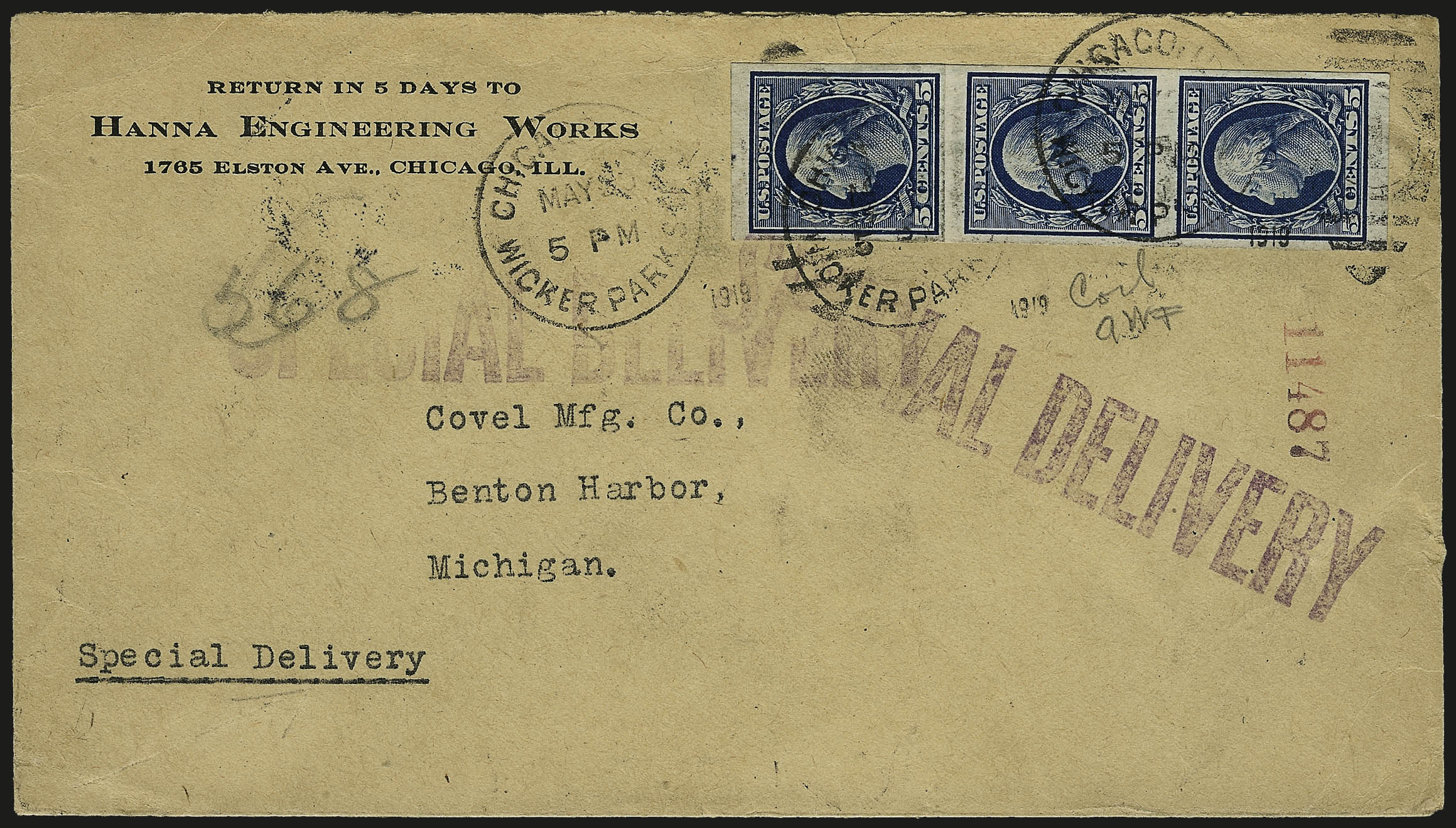 Sale no. 967 — Lot no. 4640 — Siegel Auction Galleries