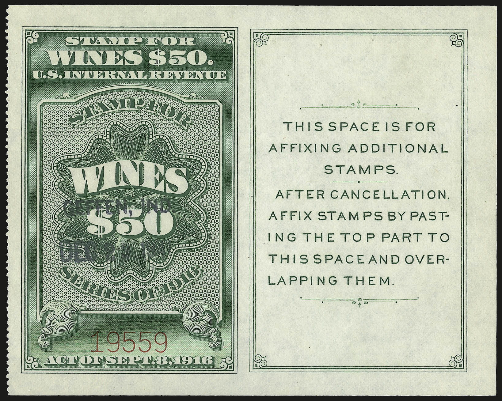 Sale no. 967 — Lot no. 5280 — Siegel Auction Galleries