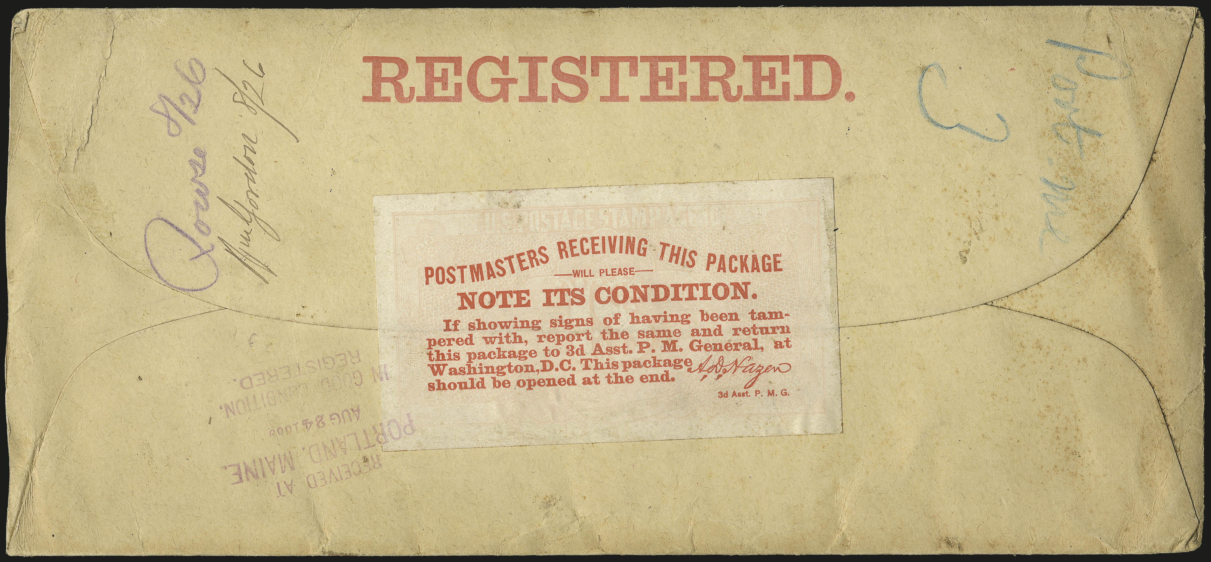 Sale no. 976 — Lot no. 2596 — Siegel Auction Galleries