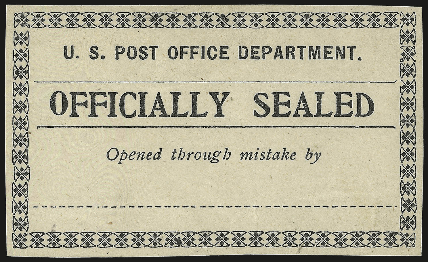 Sale no. 976 — Lot no. 2627 — Siegel Auction Galleries