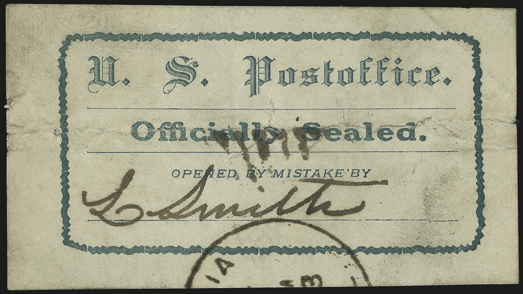 Sale no. 976 — Lot no. 2651 — Siegel Auction Galleries