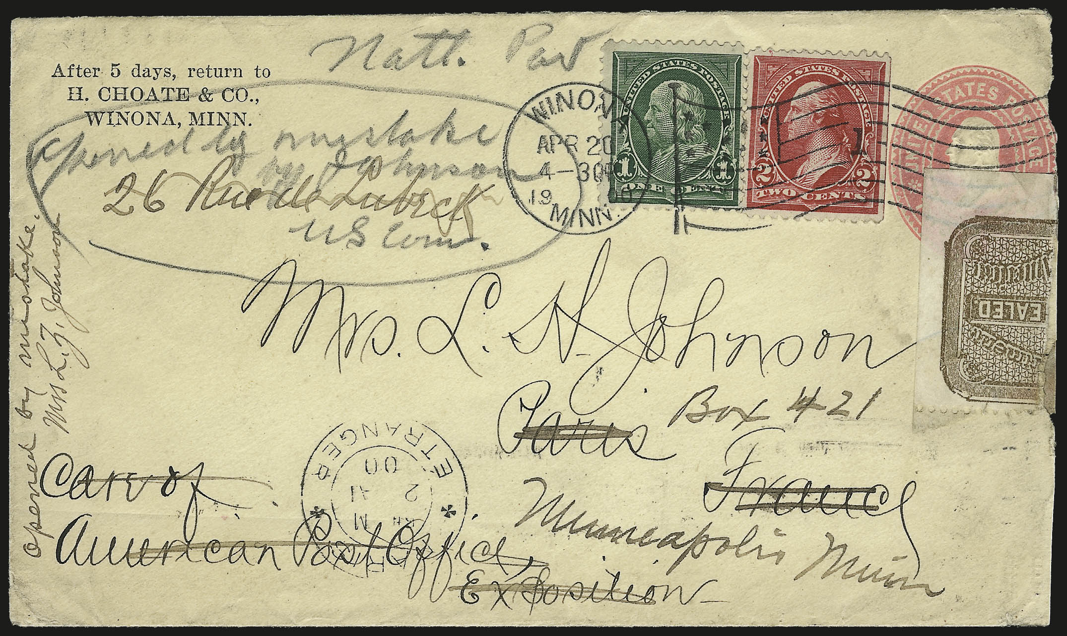 Sale no. 976 — Lot no. 2663 — Siegel Auction Galleries