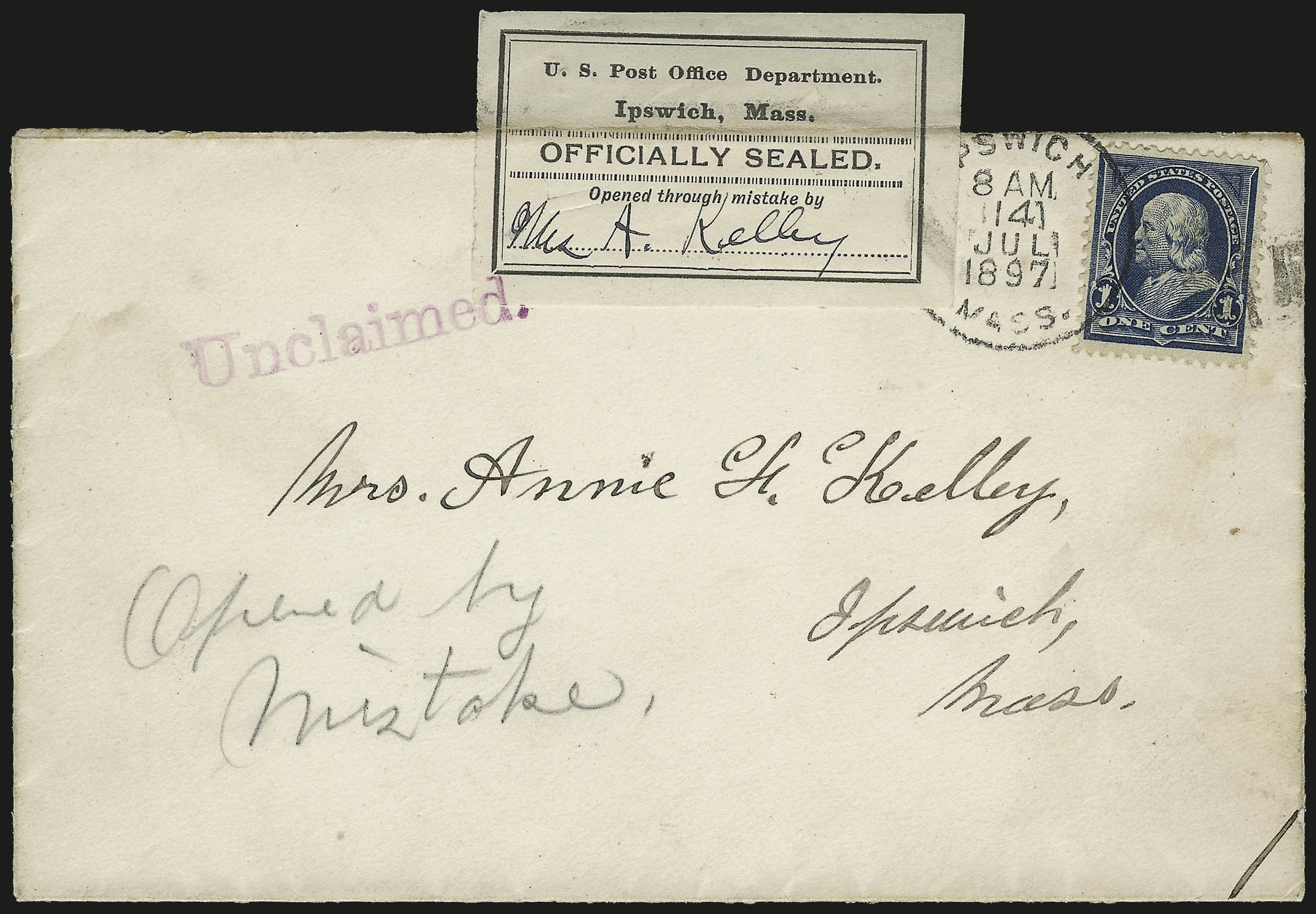 Sale no. 976 — Lot no. 2685 — Siegel Auction Galleries