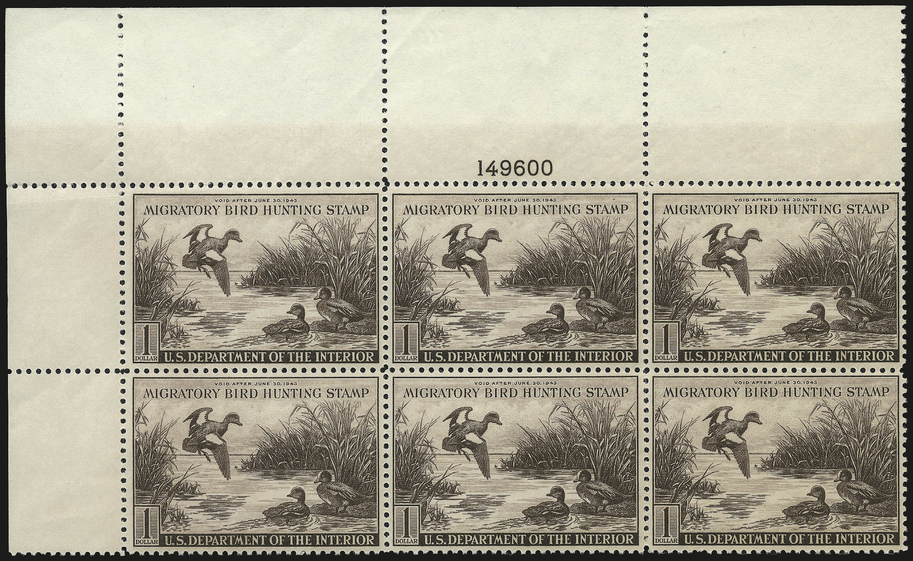 Sale no. 982 — Lot no. 6213 — Siegel Auction Galleries