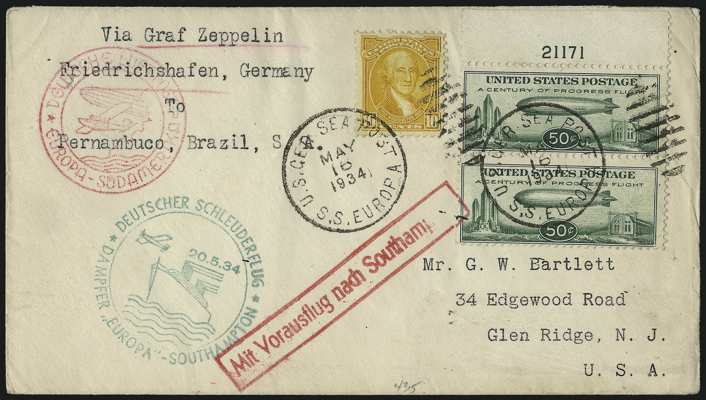 Sale no. 1003 — Lot no. 5106 — Siegel Auction Galleries