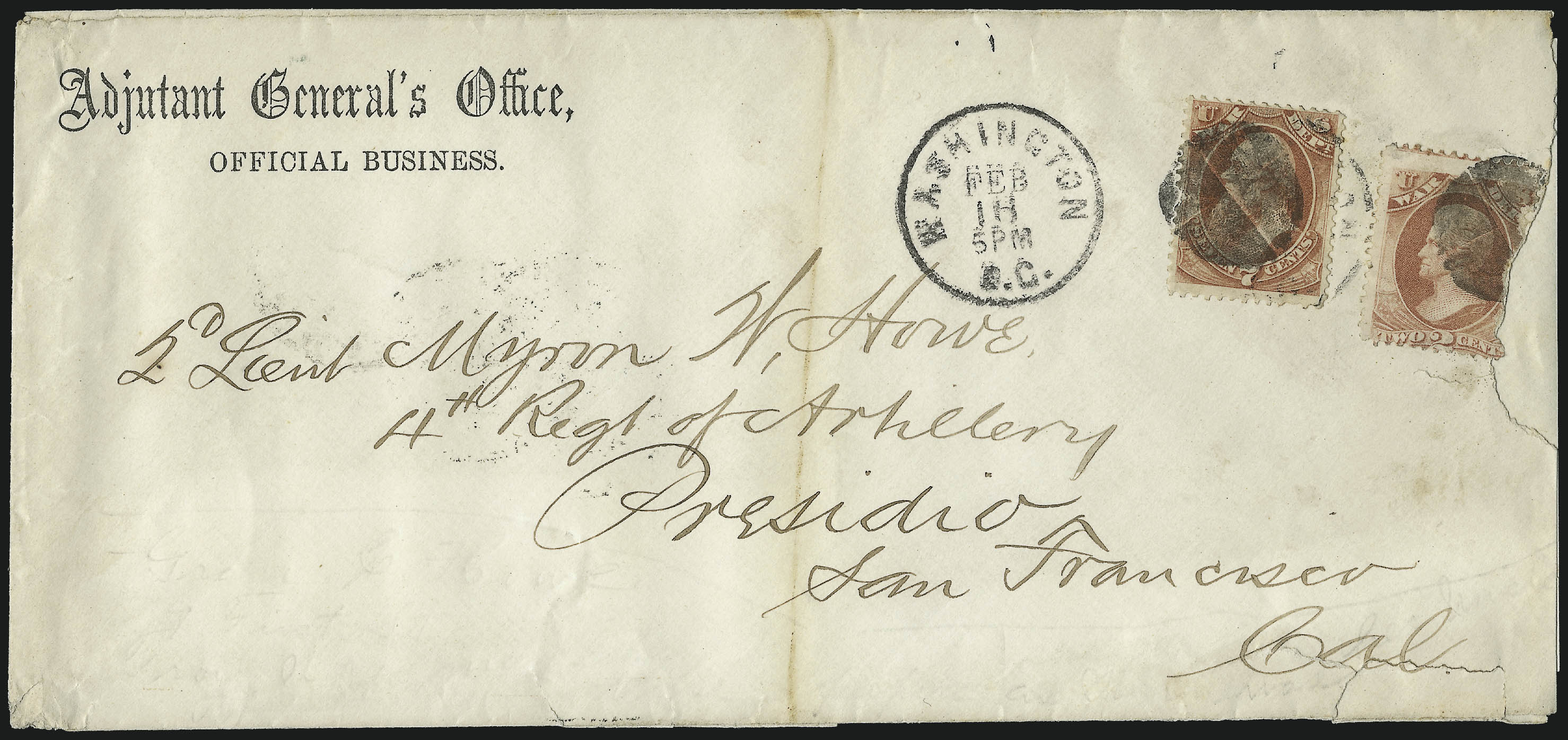 Sale no. 1003 — Lot no. 5508 — Siegel Auction Galleries