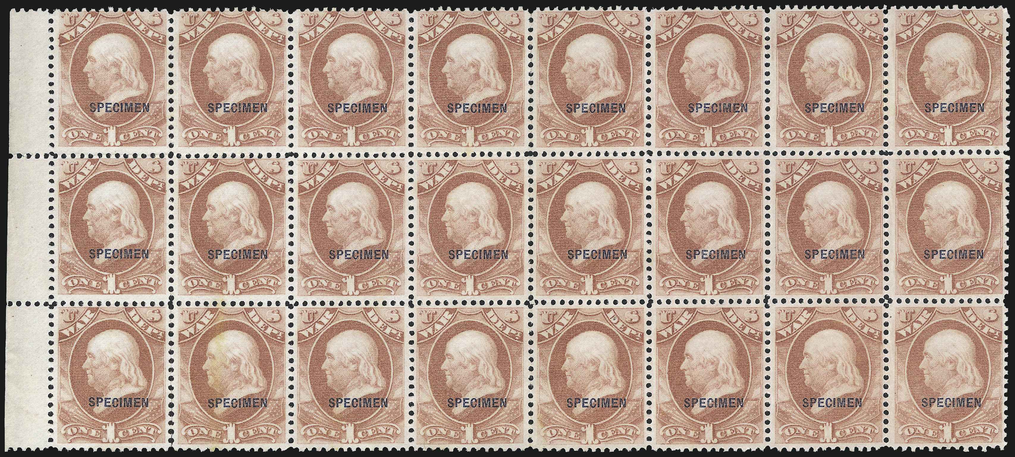 Sale no. 1003 — Lot no. 5543 — Siegel Auction Galleries