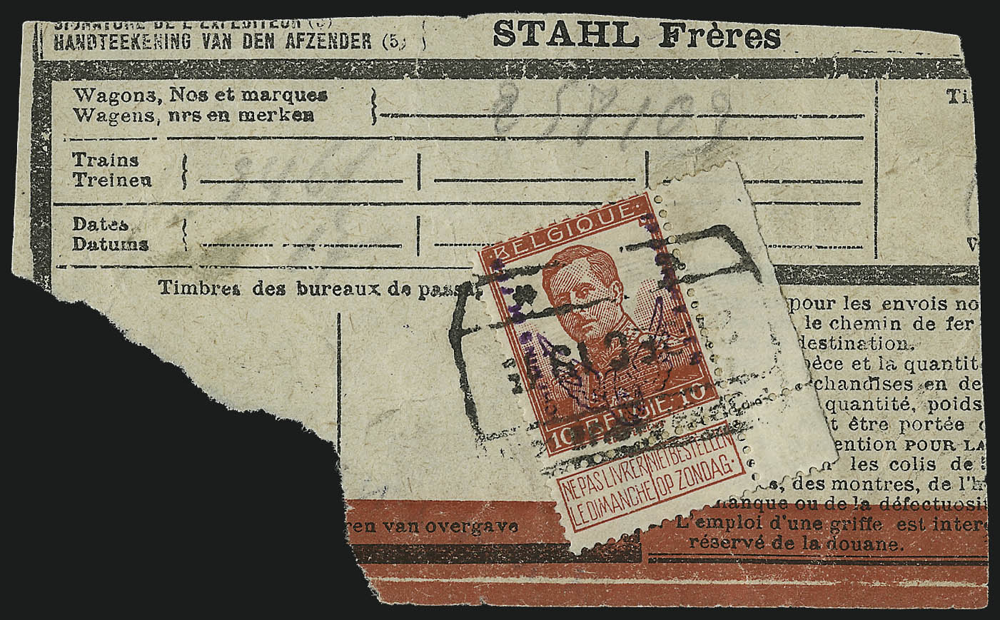 Sale no. 1003 — Lot no. 5599 — Siegel Auction Galleries