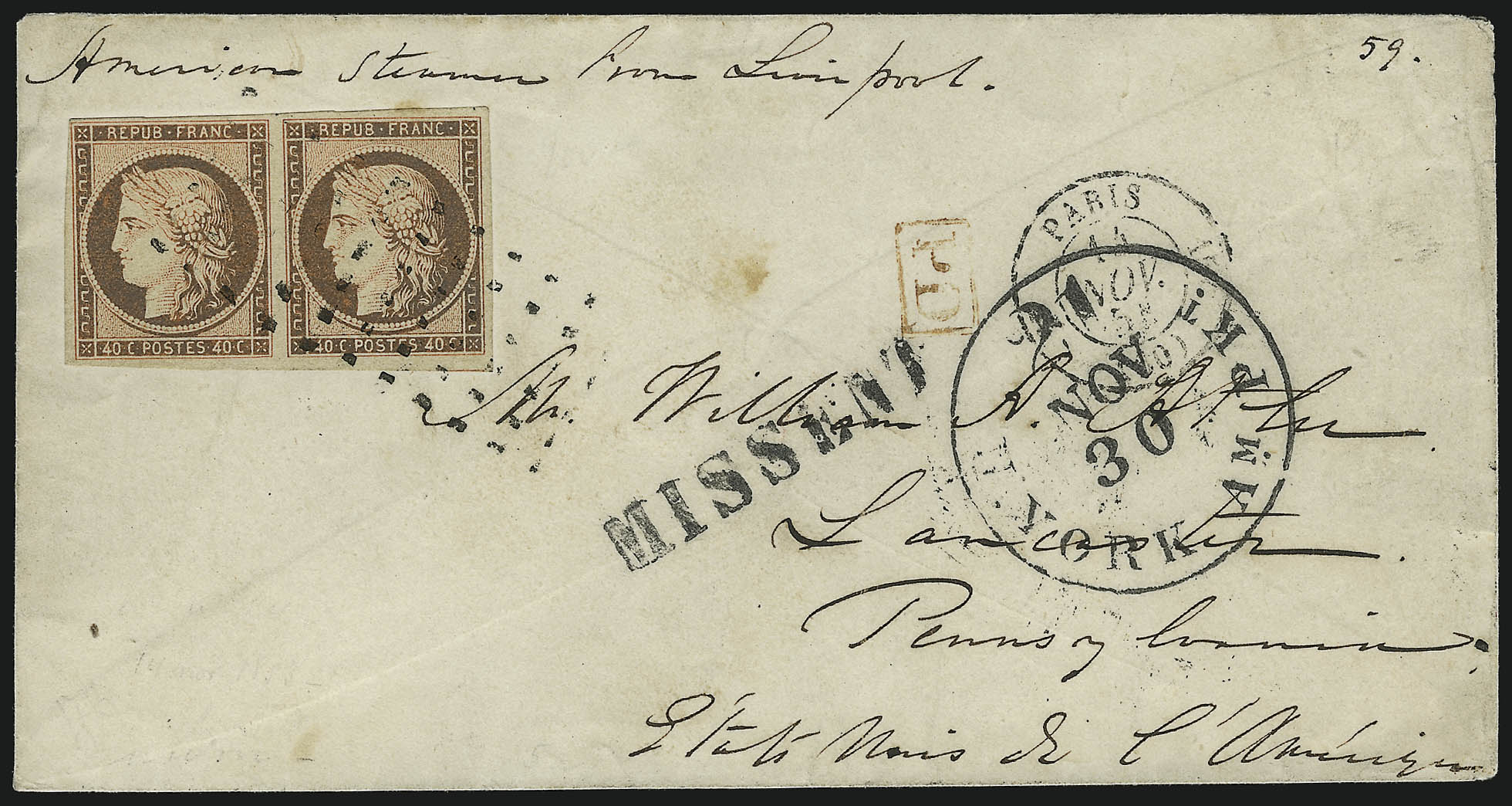 Sale no. 1003 — Lot no. 5705 — Siegel Auction Galleries