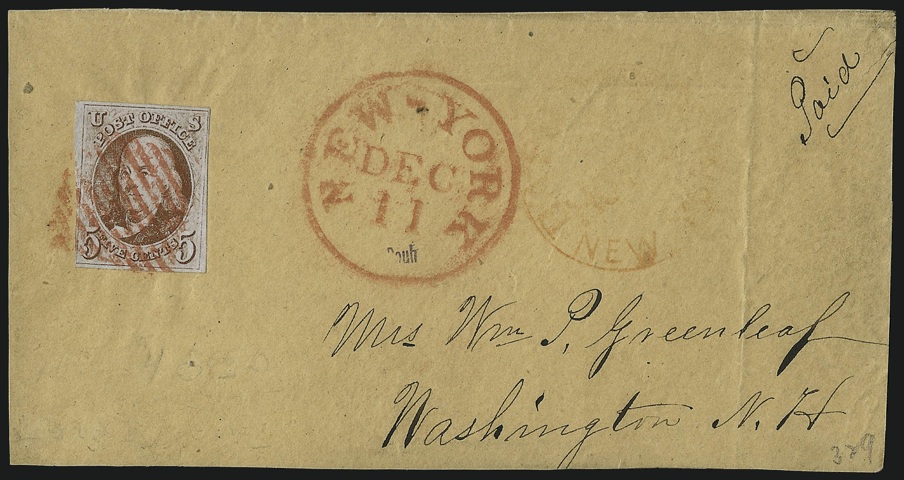 Sale no. 993 — Lot no. 117 — Siegel Auction Galleries