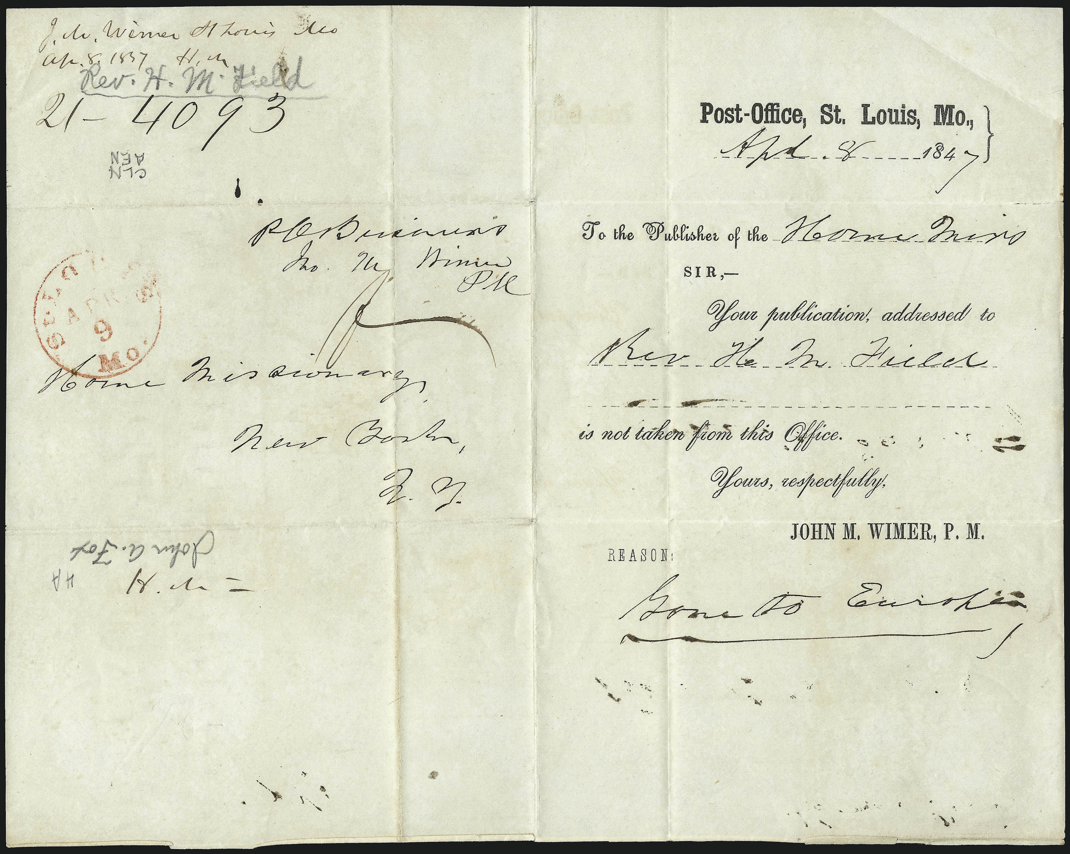 Sale no. 993 — Lot no. 5 — Siegel Auction Galleries