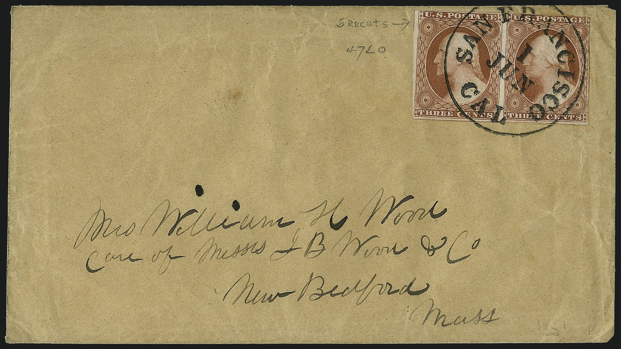 Sale no. 996 — Lot no. 3025 — Siegel Auction Galleries