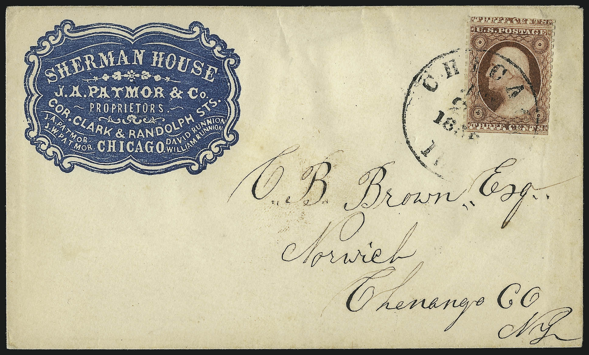 Sale no. 996 — Lot no. 3182 — Siegel Auction Galleries