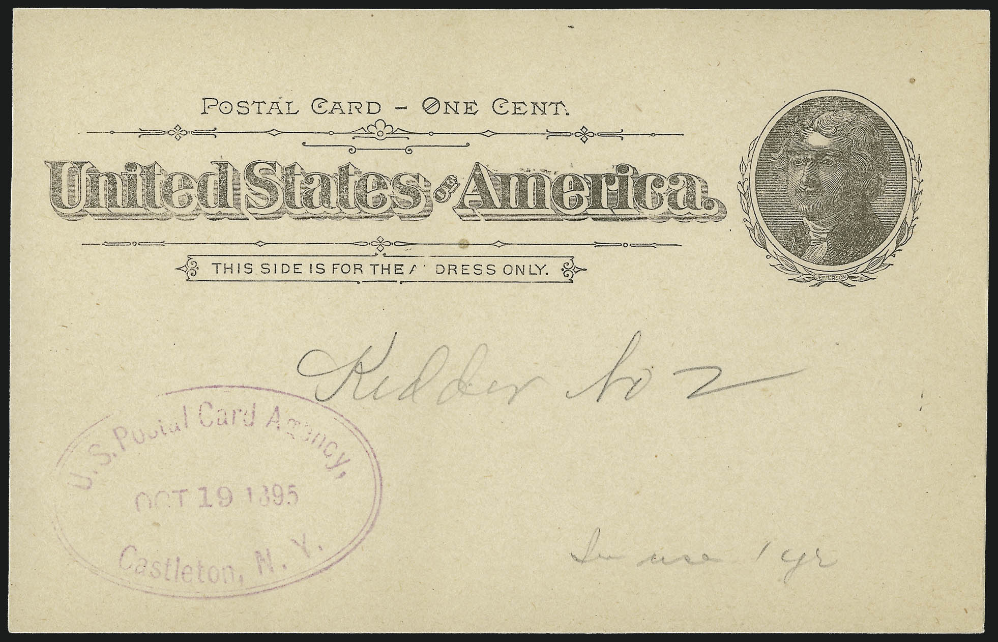 Sale no. 997 — Lot no. 6391 — Siegel Auction Galleries