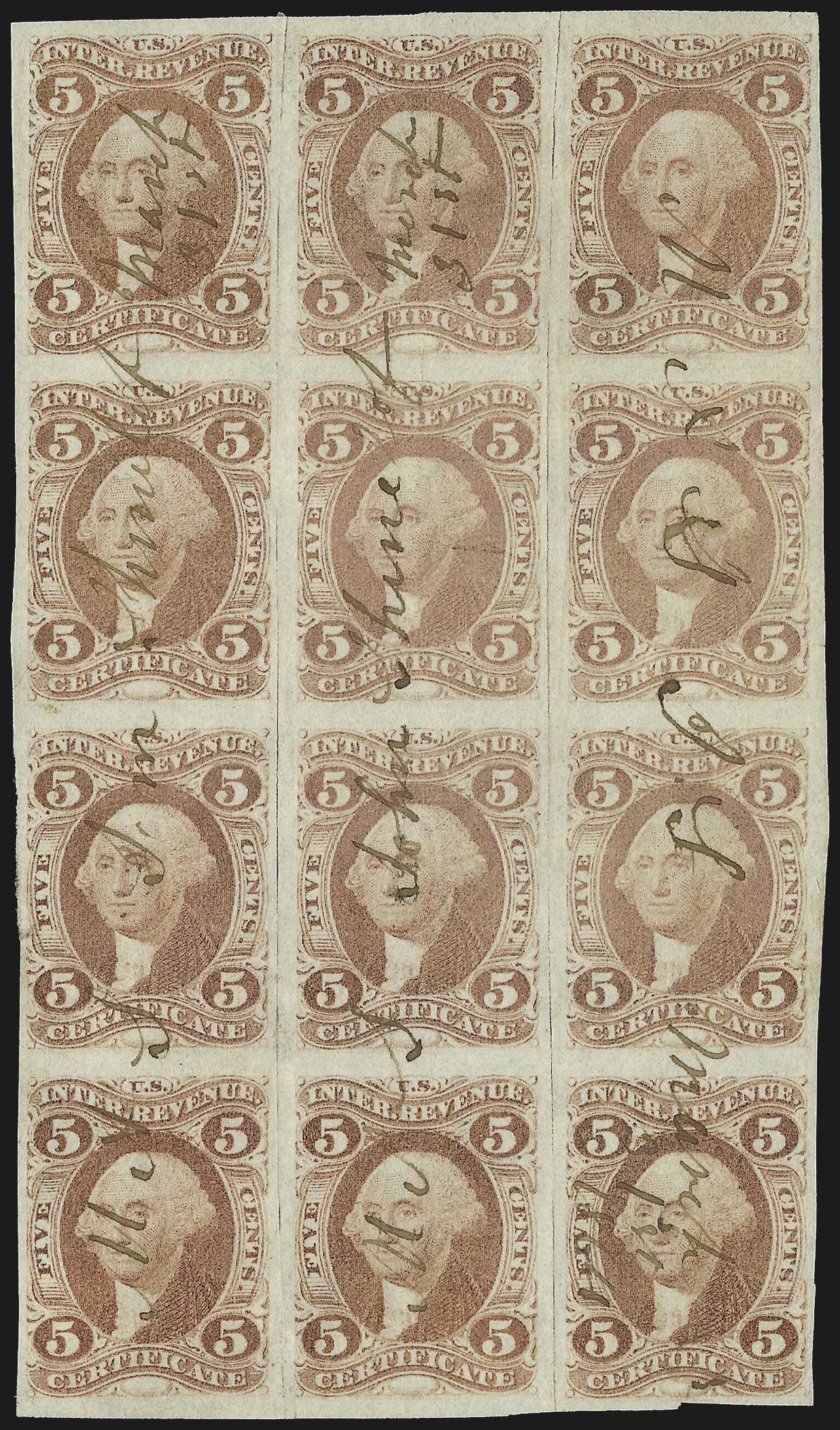 Sale no. 997 — Lot no. 6572 — Siegel Auction Galleries