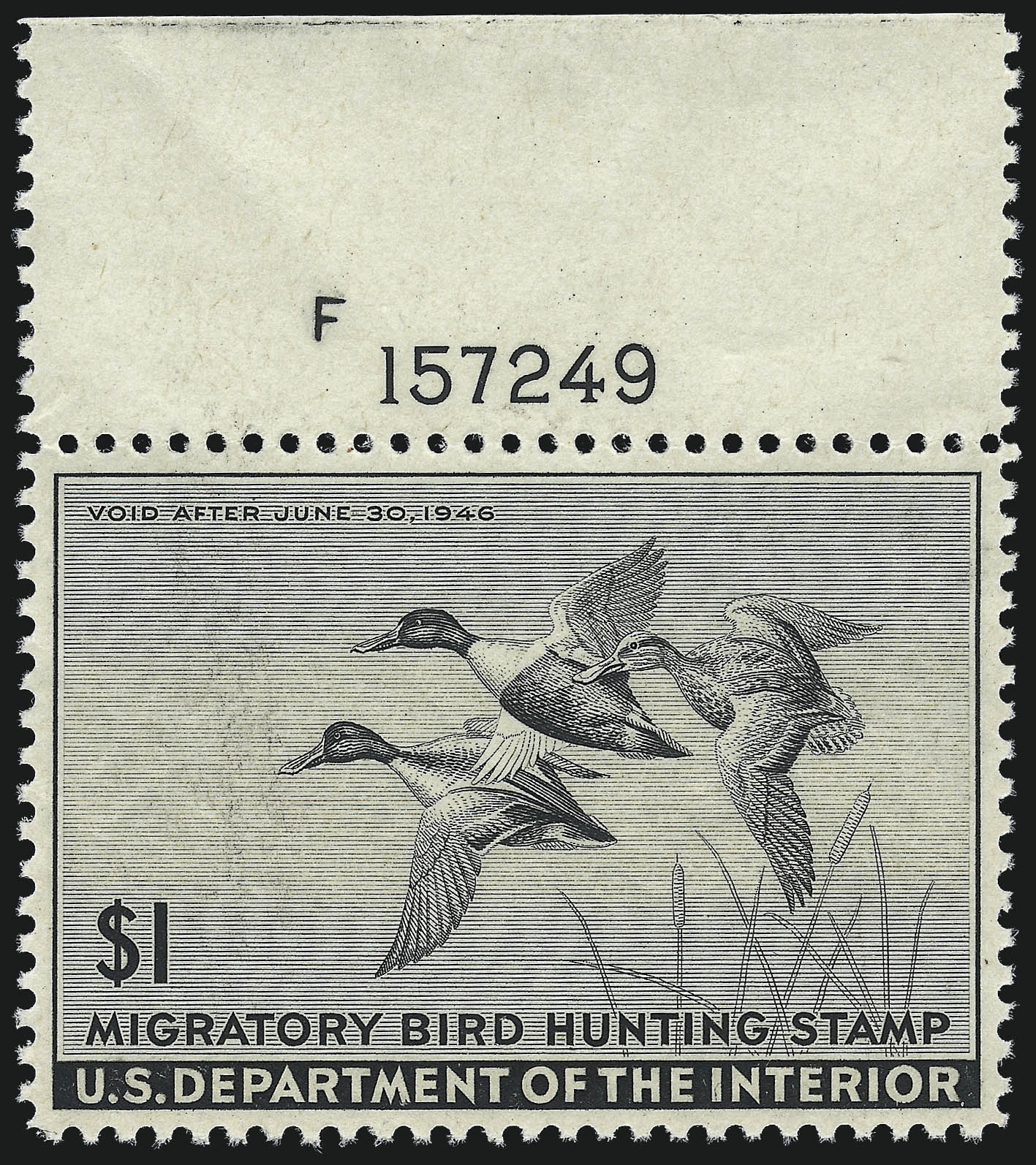 Sale no. 997 — Lot no. 6640 — Siegel Auction Galleries