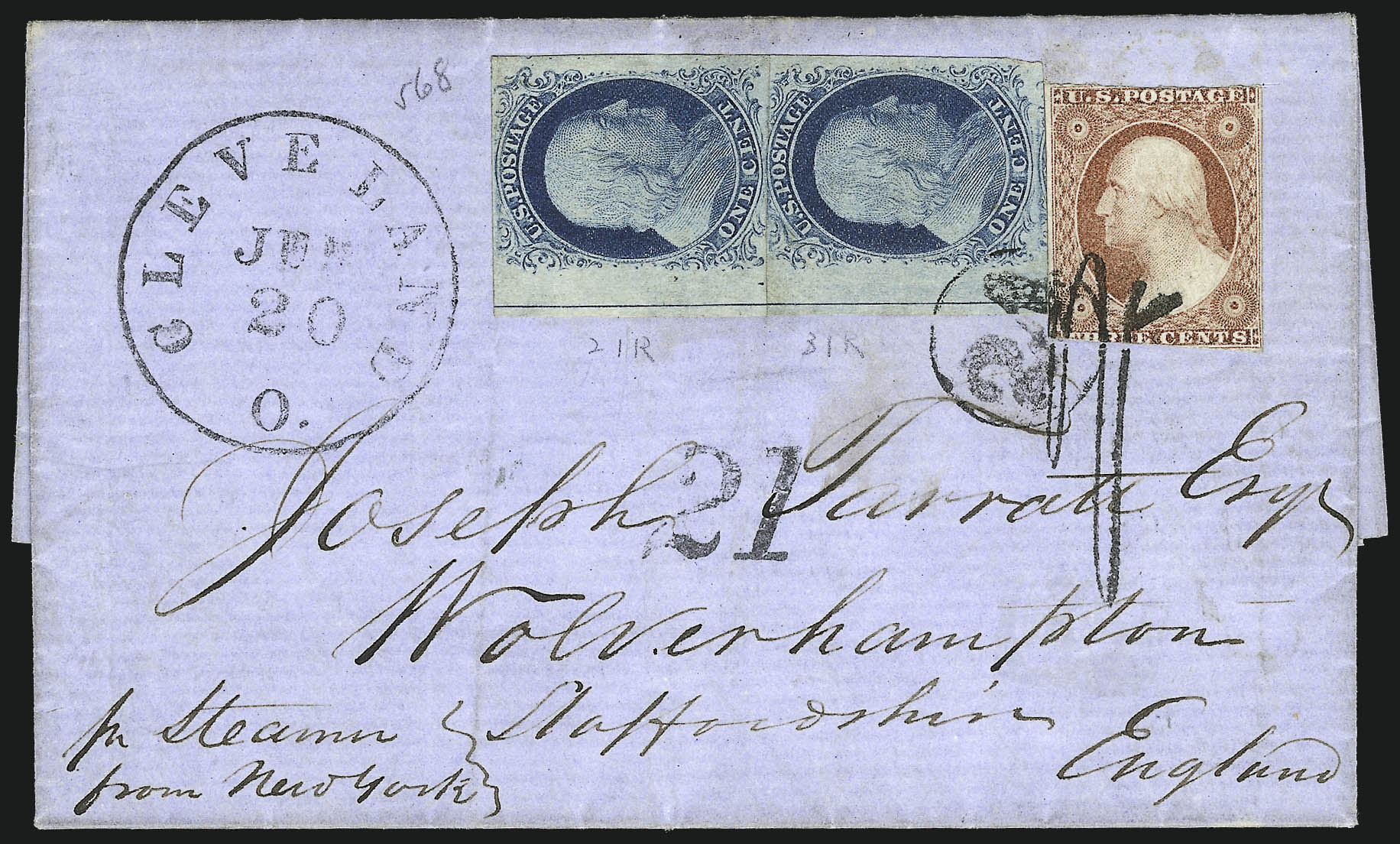 Sale no. 998 — Lot no. 95 — Siegel Auction Galleries