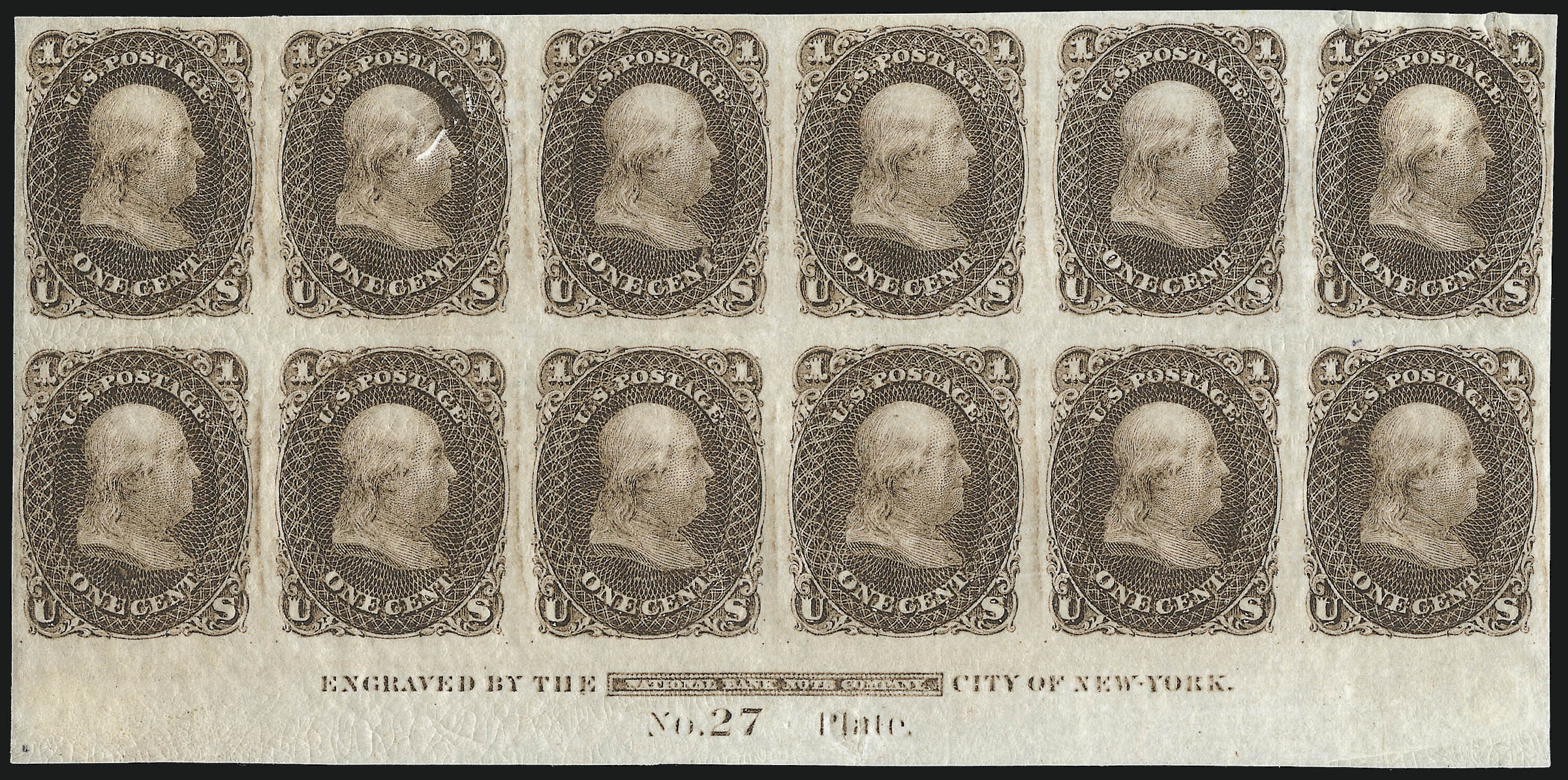 Sale no. 1007 — Lot no. 2036 — Siegel Auction Galleries