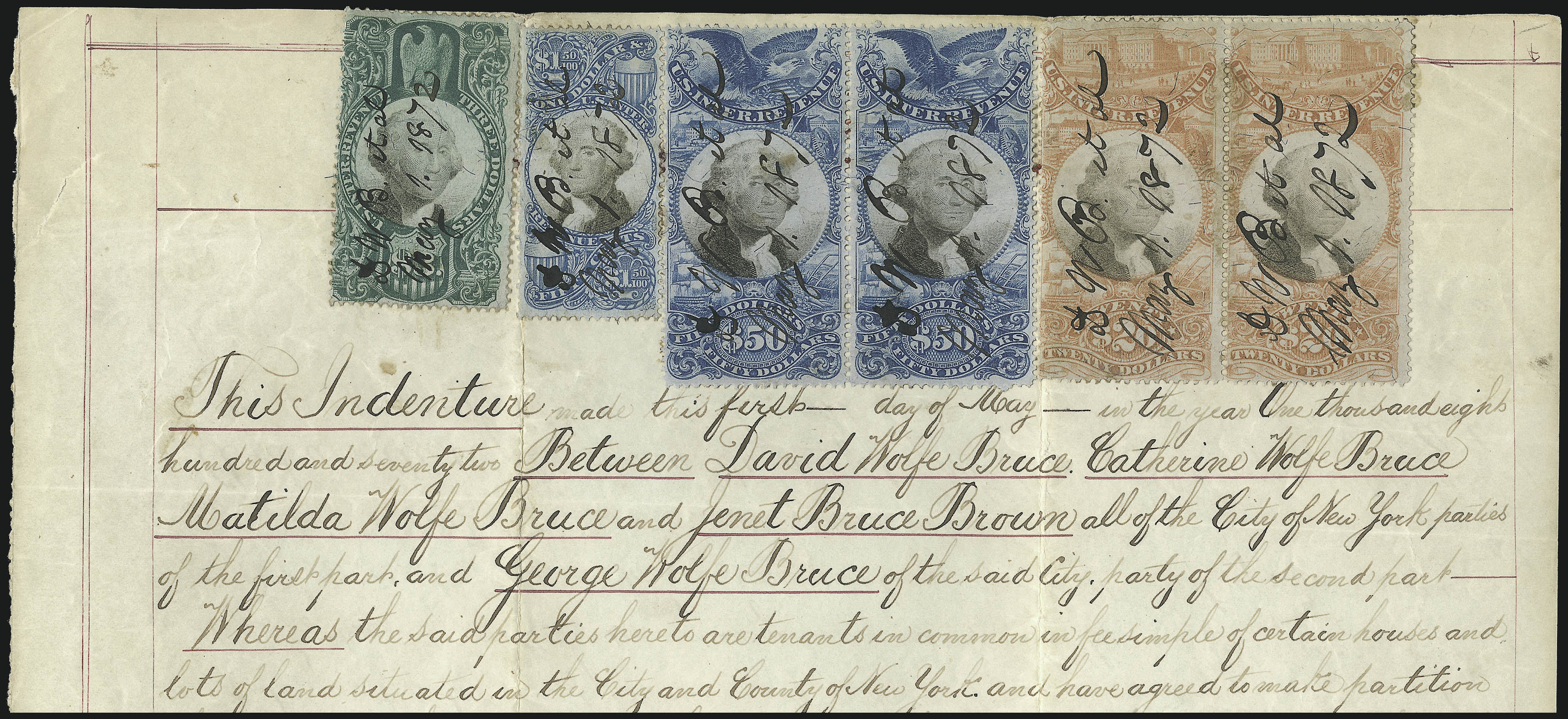 Sale no. 1007 — Lot no. 3114 — Siegel Auction Galleries