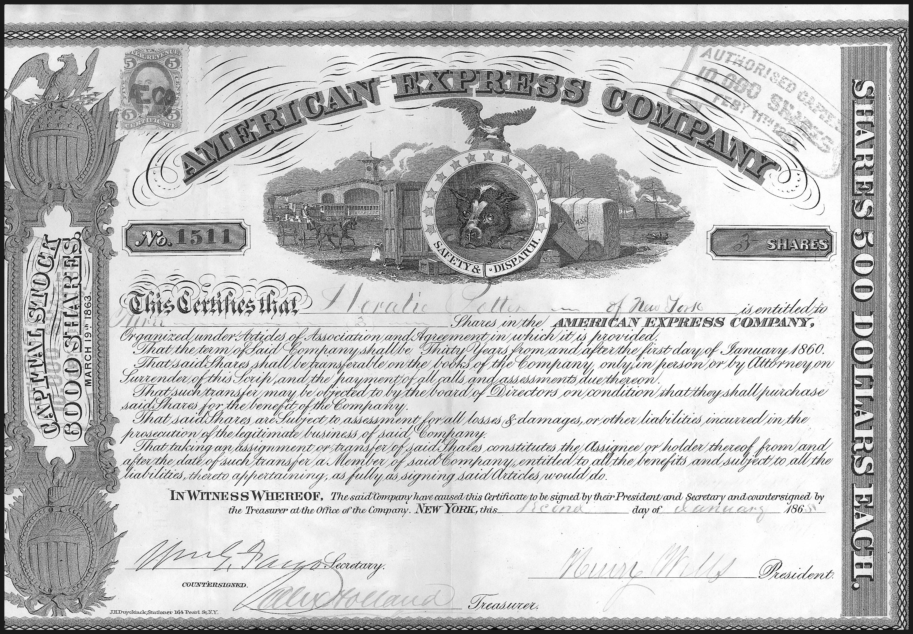 Sale no. 1011 — Lot no. 1203 — Siegel Auction Galleries