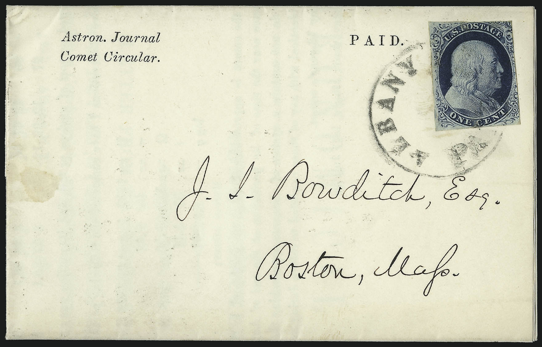 Sale no. 1011 — Lot no. 1417 — Siegel Auction Galleries