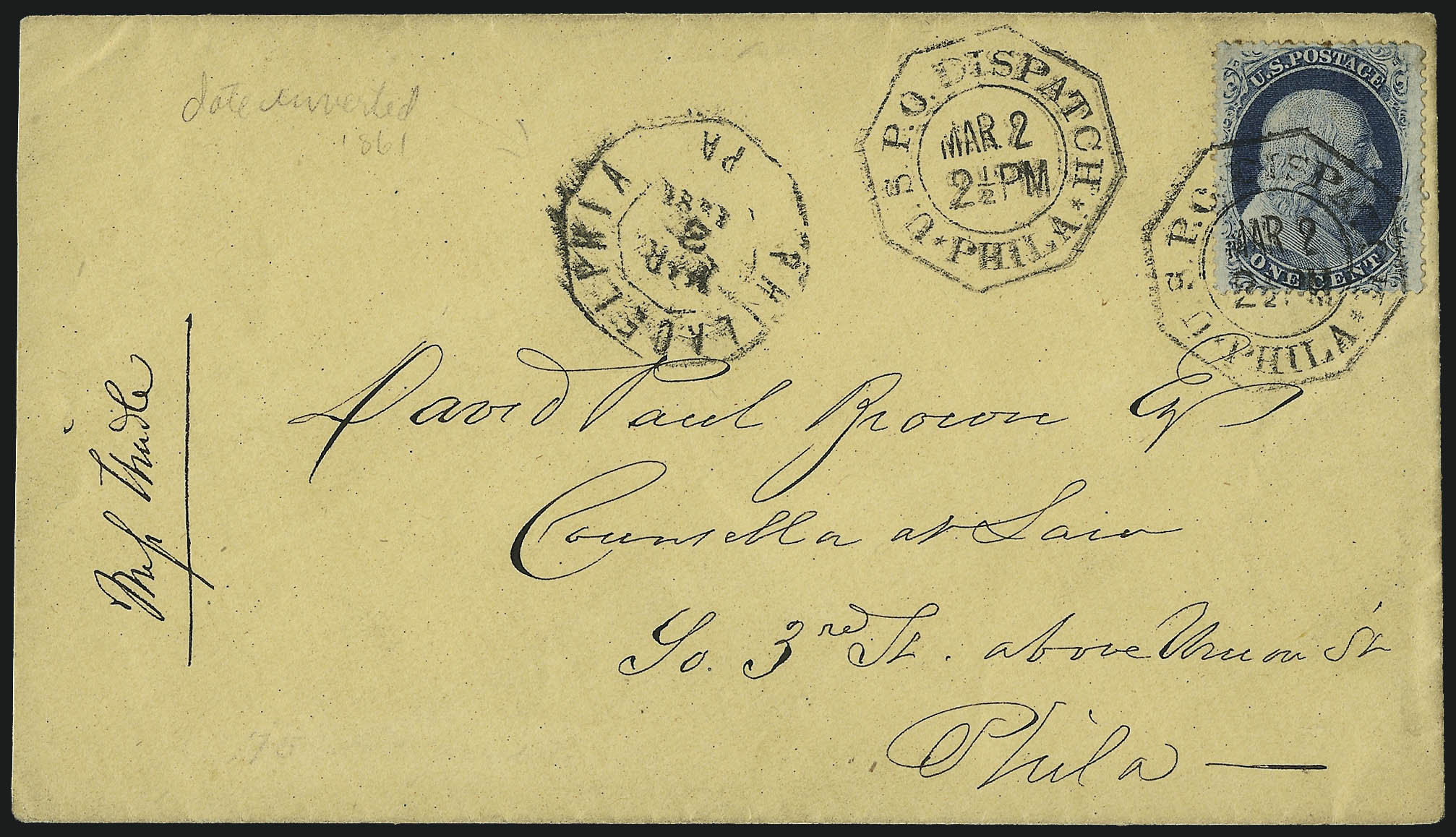 Sale no. 1011 — Lot no. 1490 — Siegel Auction Galleries