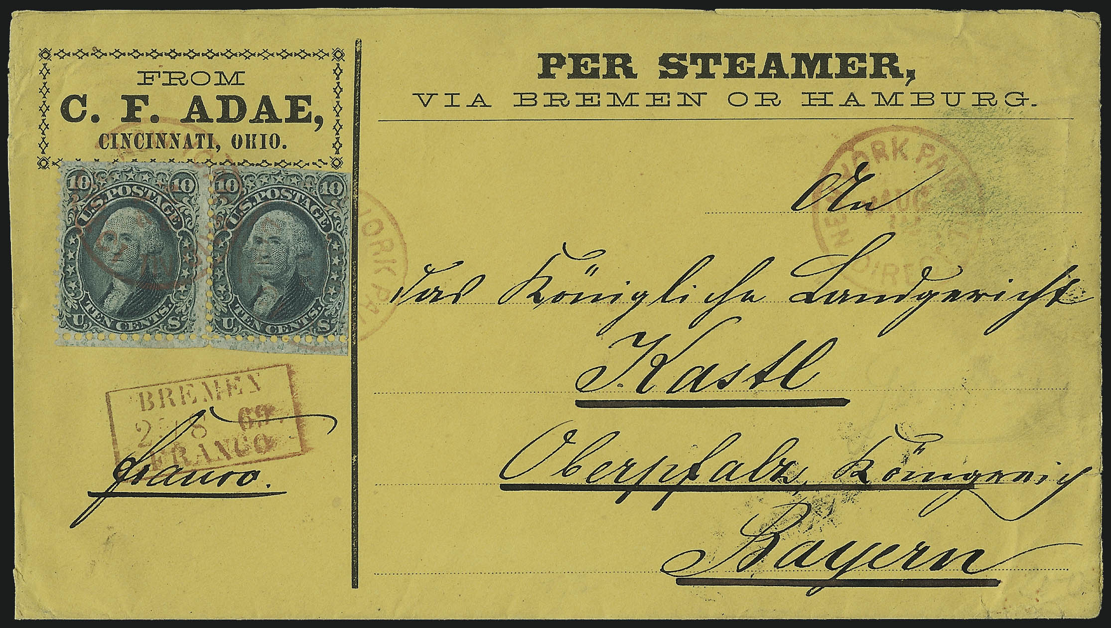 Sale no. 1011 — Lot no. 1540 — Siegel Auction Galleries