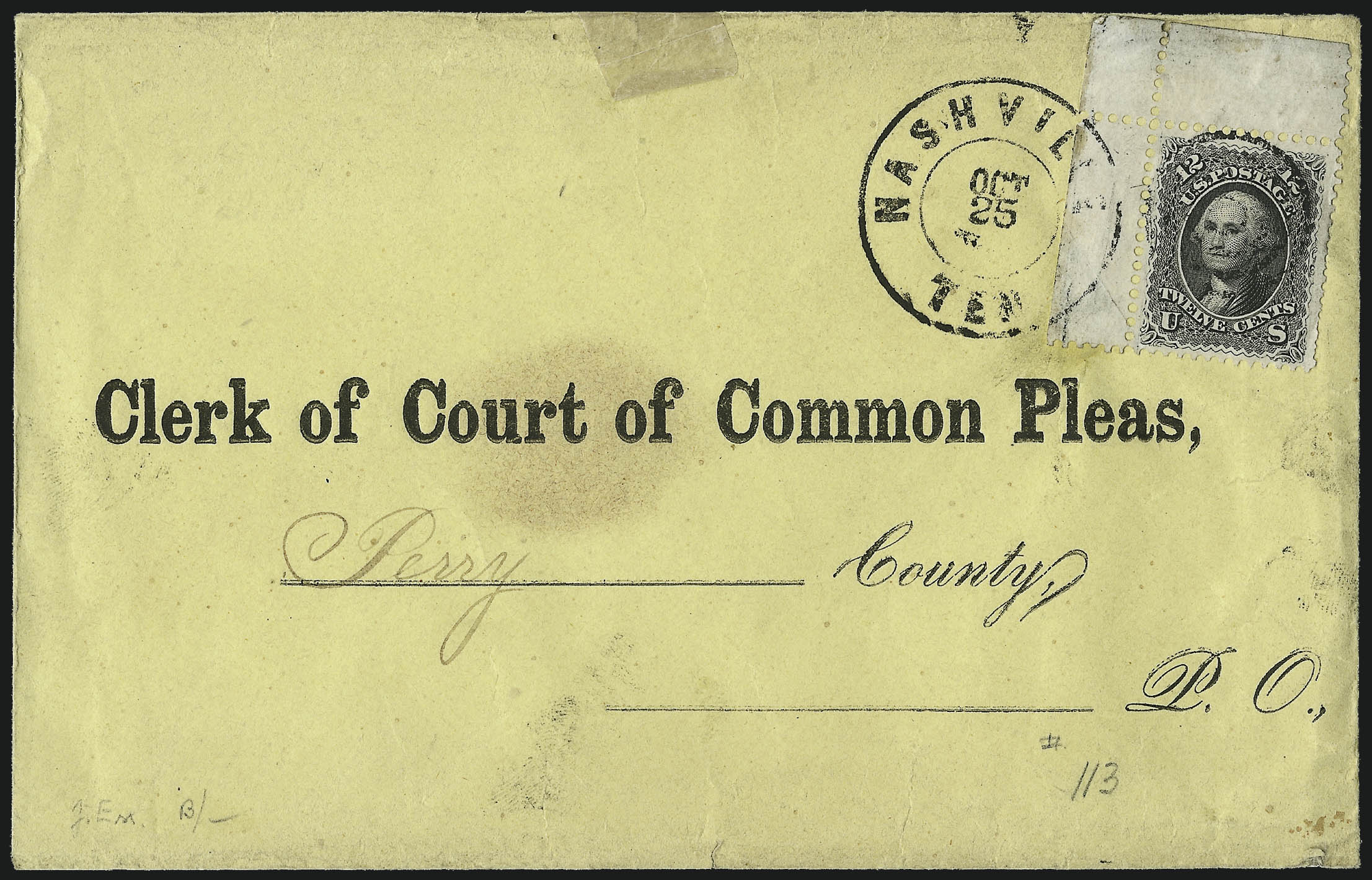 Sale no. 1011 — Lot no. 1541 — Siegel Auction Galleries