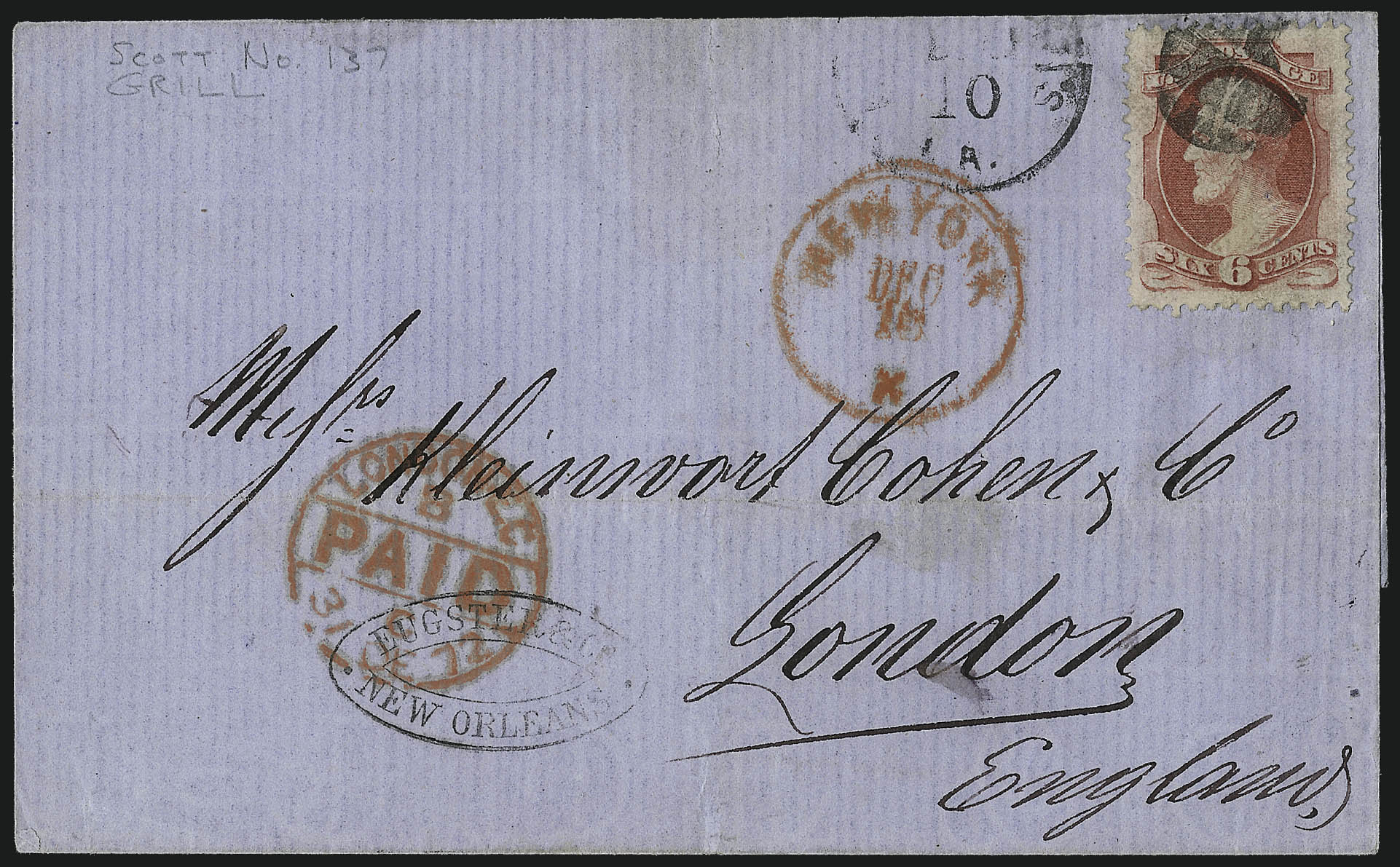 Sale no. 1011 — Lot no. 1592 — Siegel Auction Galleries