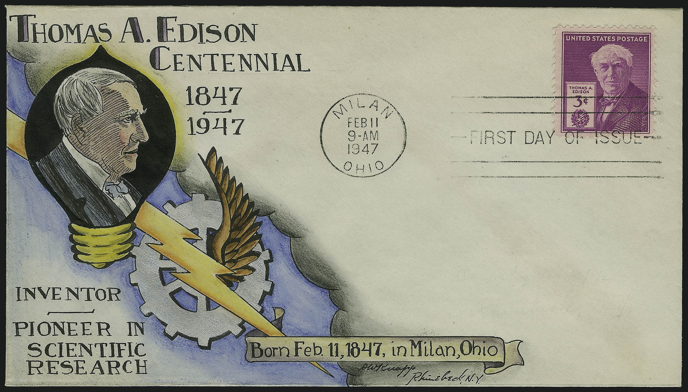 Sale no. 1011 — Lot no. 1643 — Siegel Auction Galleries